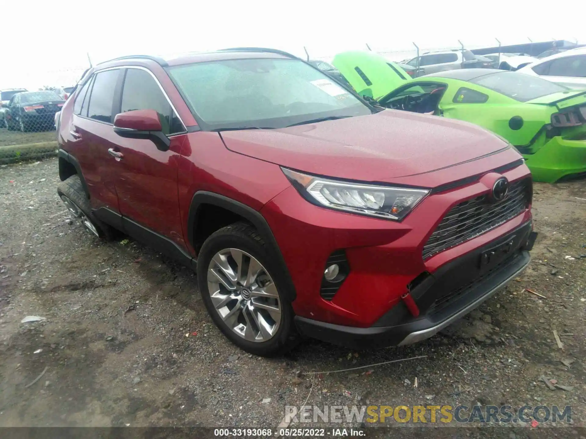 1 Фотография поврежденного автомобиля JTMY1RFV3KD502889 TOYOTA RAV4 2019