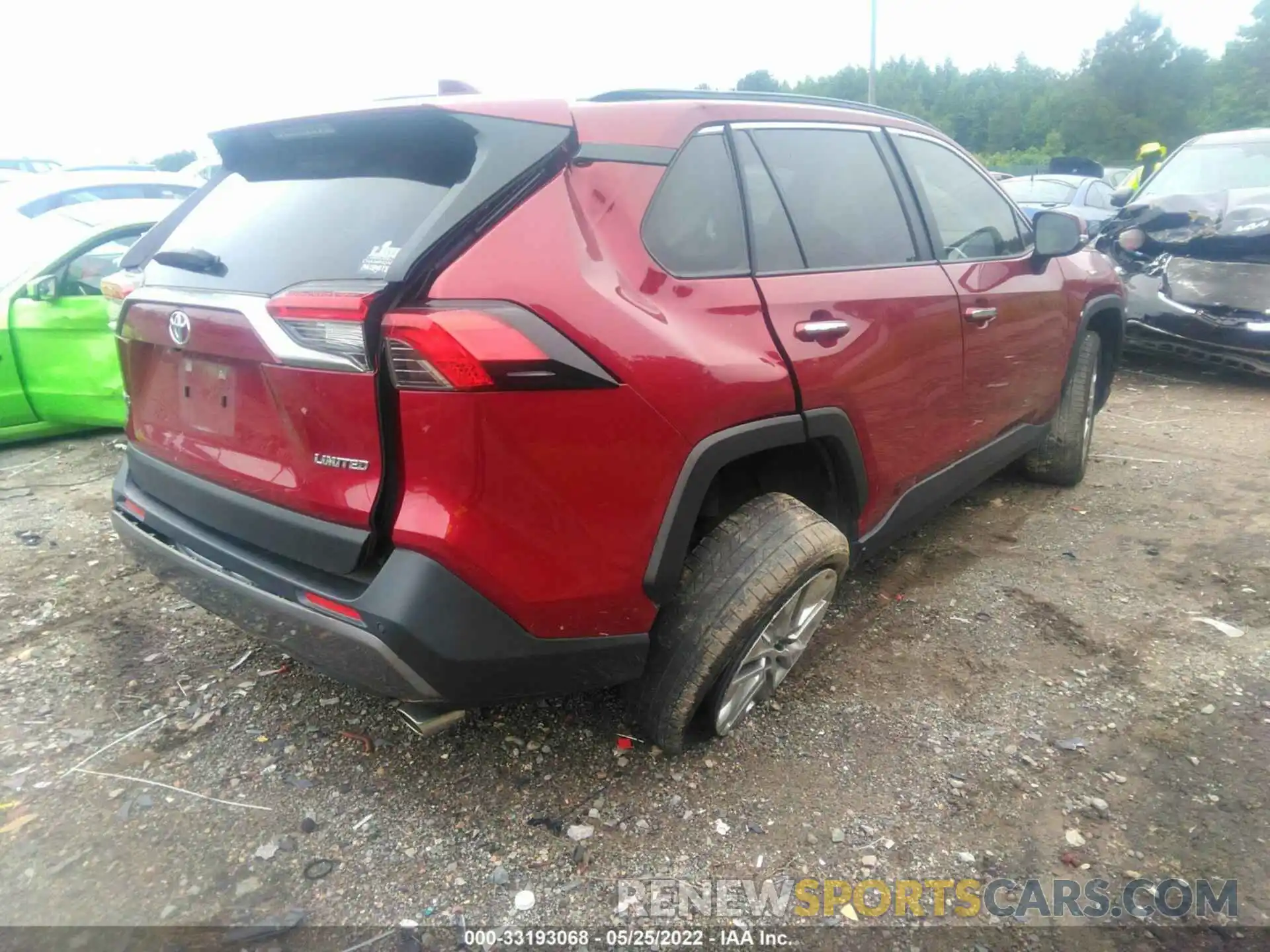 4 Фотография поврежденного автомобиля JTMY1RFV3KD502889 TOYOTA RAV4 2019