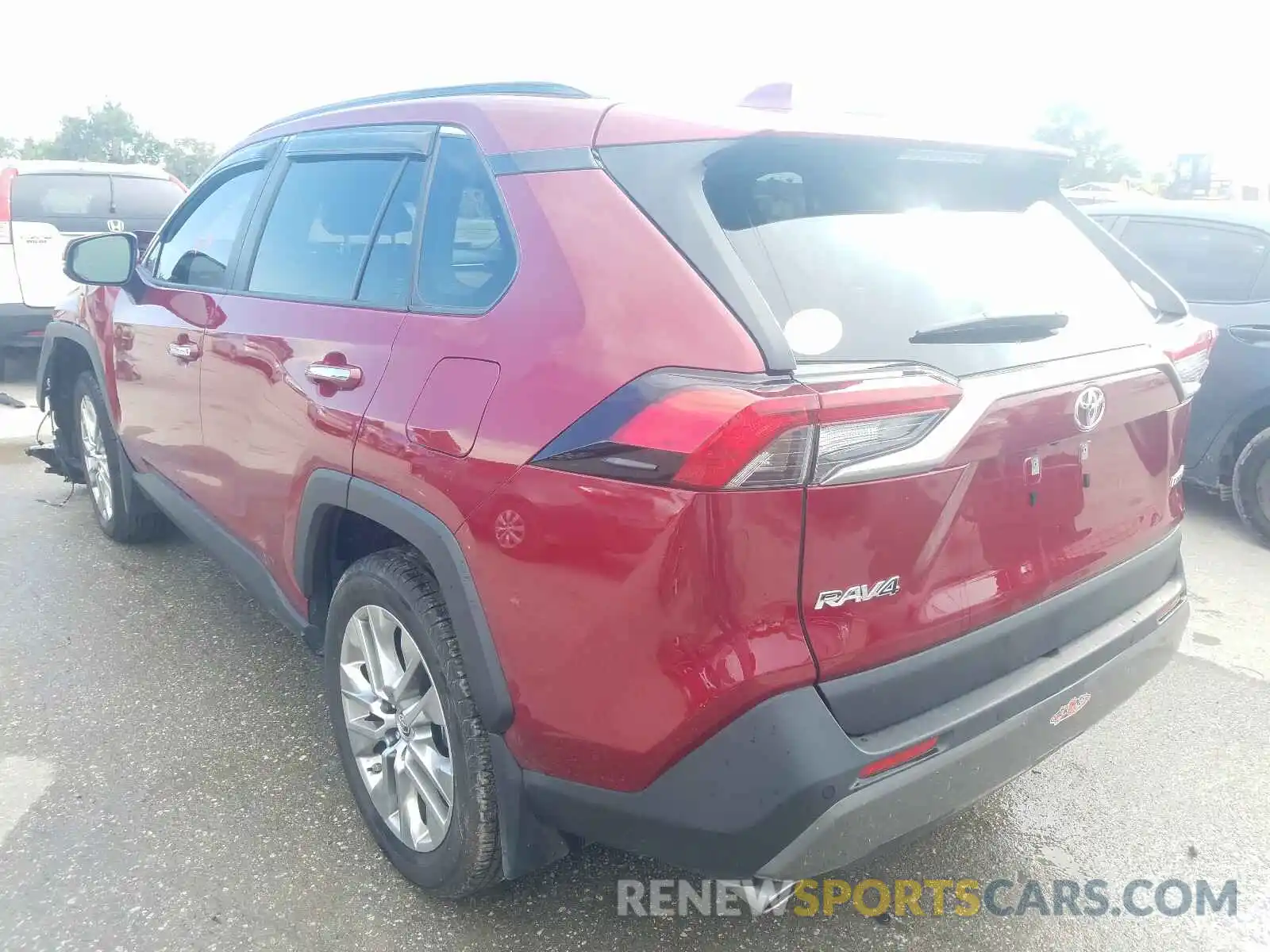 3 Photograph of a damaged car JTMY1RFV3KD503301 TOYOTA RAV4 2019