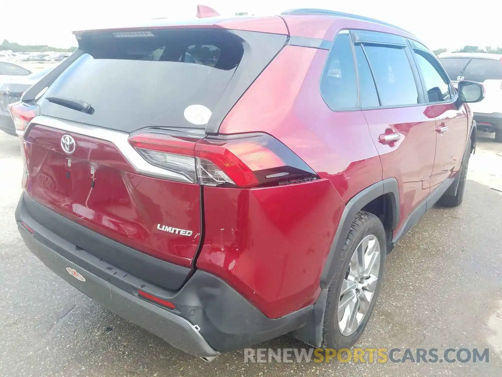 4 Photograph of a damaged car JTMY1RFV3KD503301 TOYOTA RAV4 2019