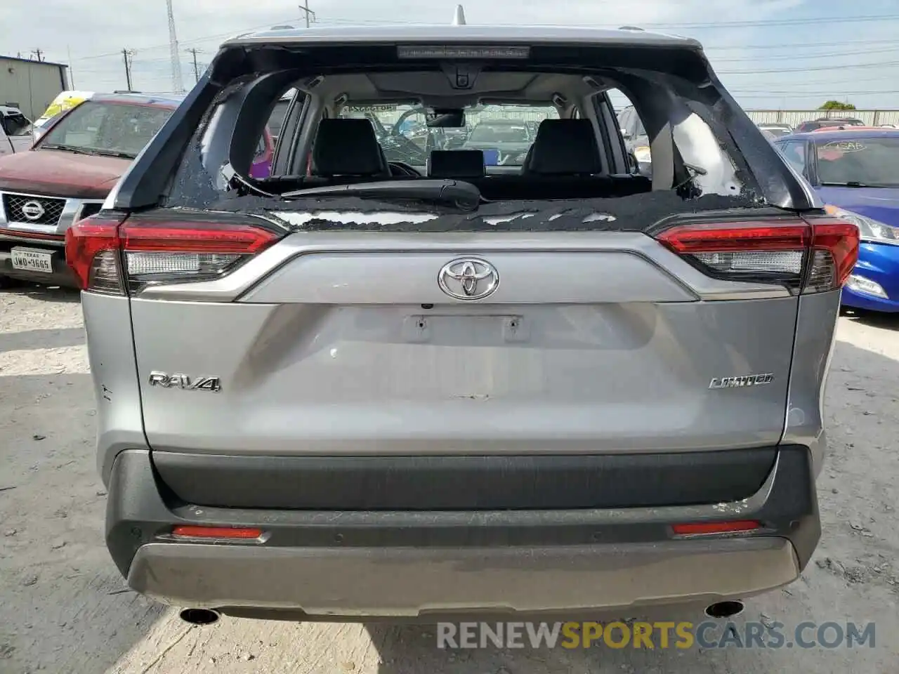 6 Photograph of a damaged car JTMY1RFV3KD510314 TOYOTA RAV4 2019