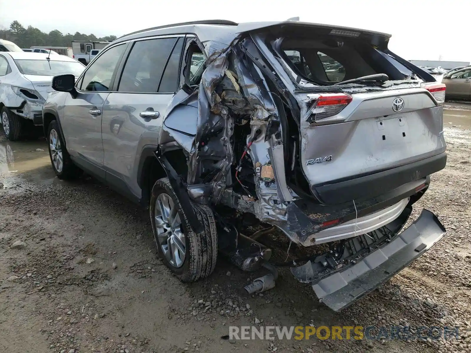 3 Фотография поврежденного автомобиля JTMY1RFV3KD516291 TOYOTA RAV4 2019