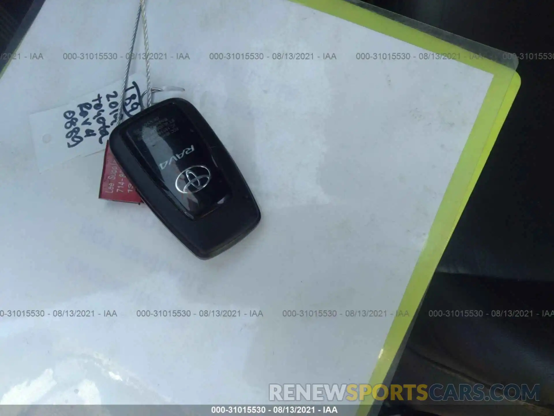 11 Photograph of a damaged car JTMY1RFV4KD500889 TOYOTA RAV4 2019