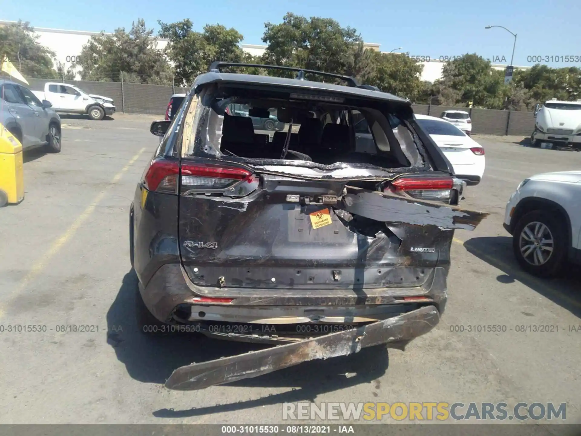 6 Photograph of a damaged car JTMY1RFV4KD500889 TOYOTA RAV4 2019