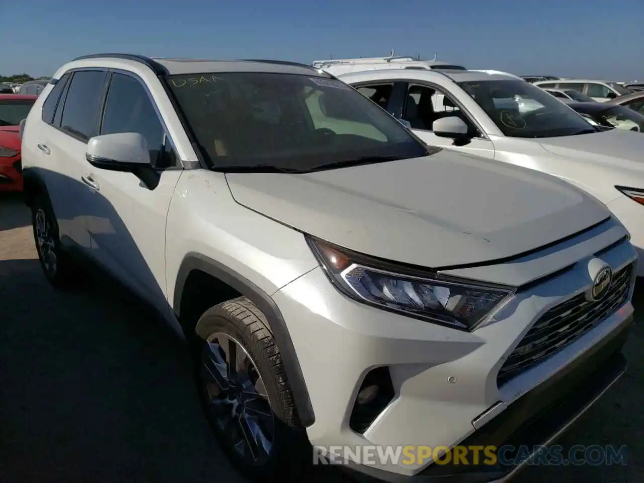 1 Photograph of a damaged car JTMY1RFV5KD006279 TOYOTA RAV4 2019