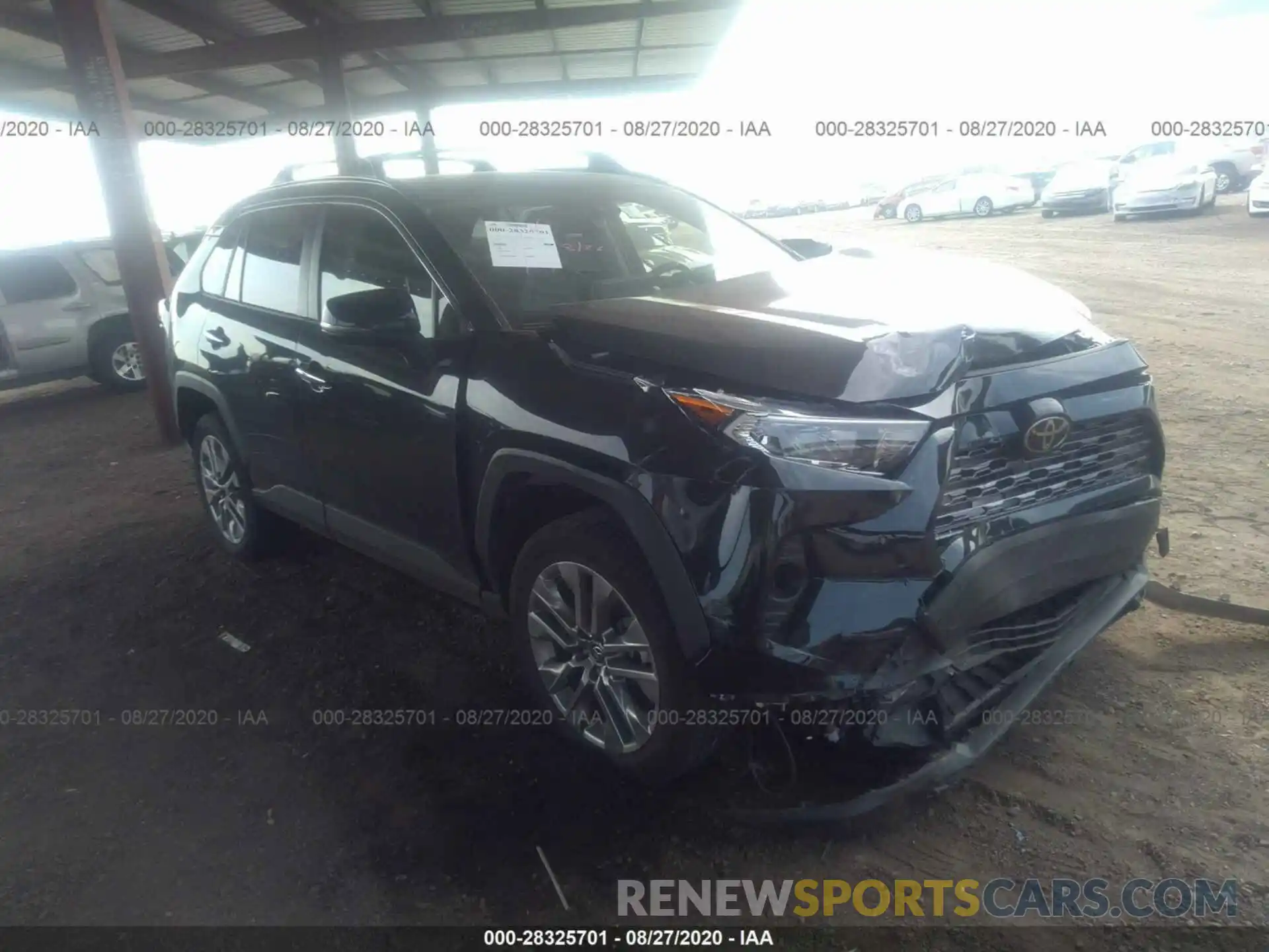 1 Photograph of a damaged car JTMY1RFV5KD039153 TOYOTA RAV4 2019