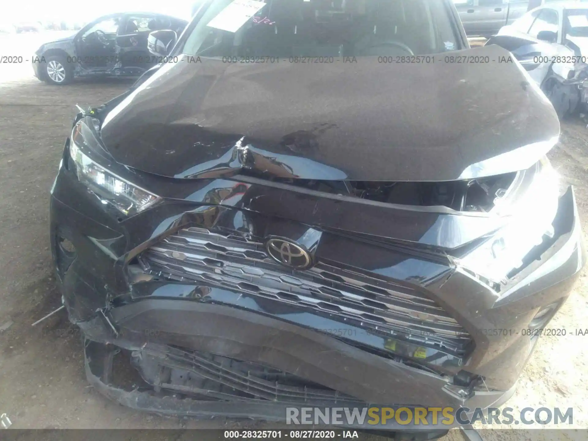 6 Photograph of a damaged car JTMY1RFV5KD039153 TOYOTA RAV4 2019