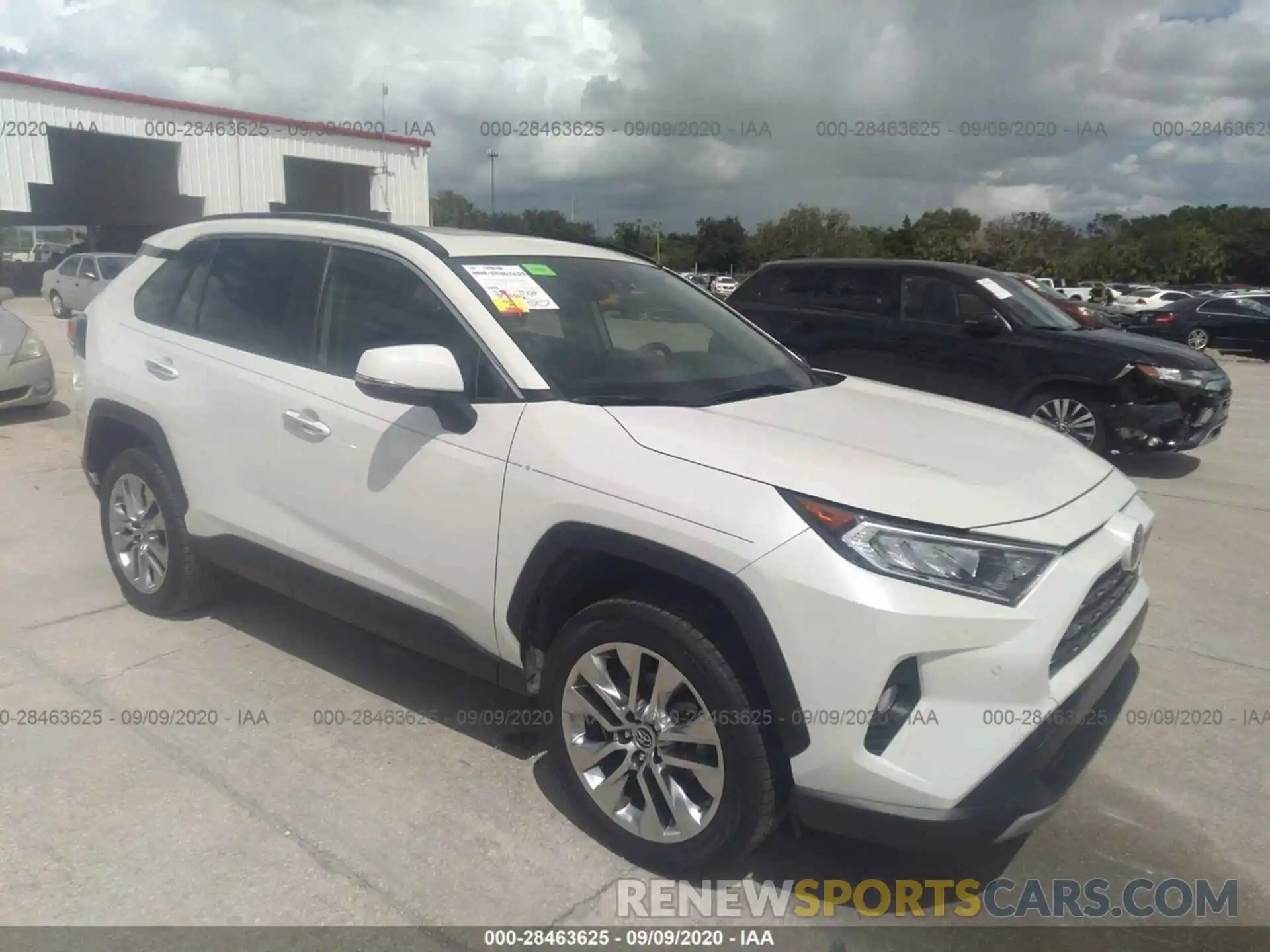 1 Photograph of a damaged car JTMY1RFV5KD501887 TOYOTA RAV4 2019