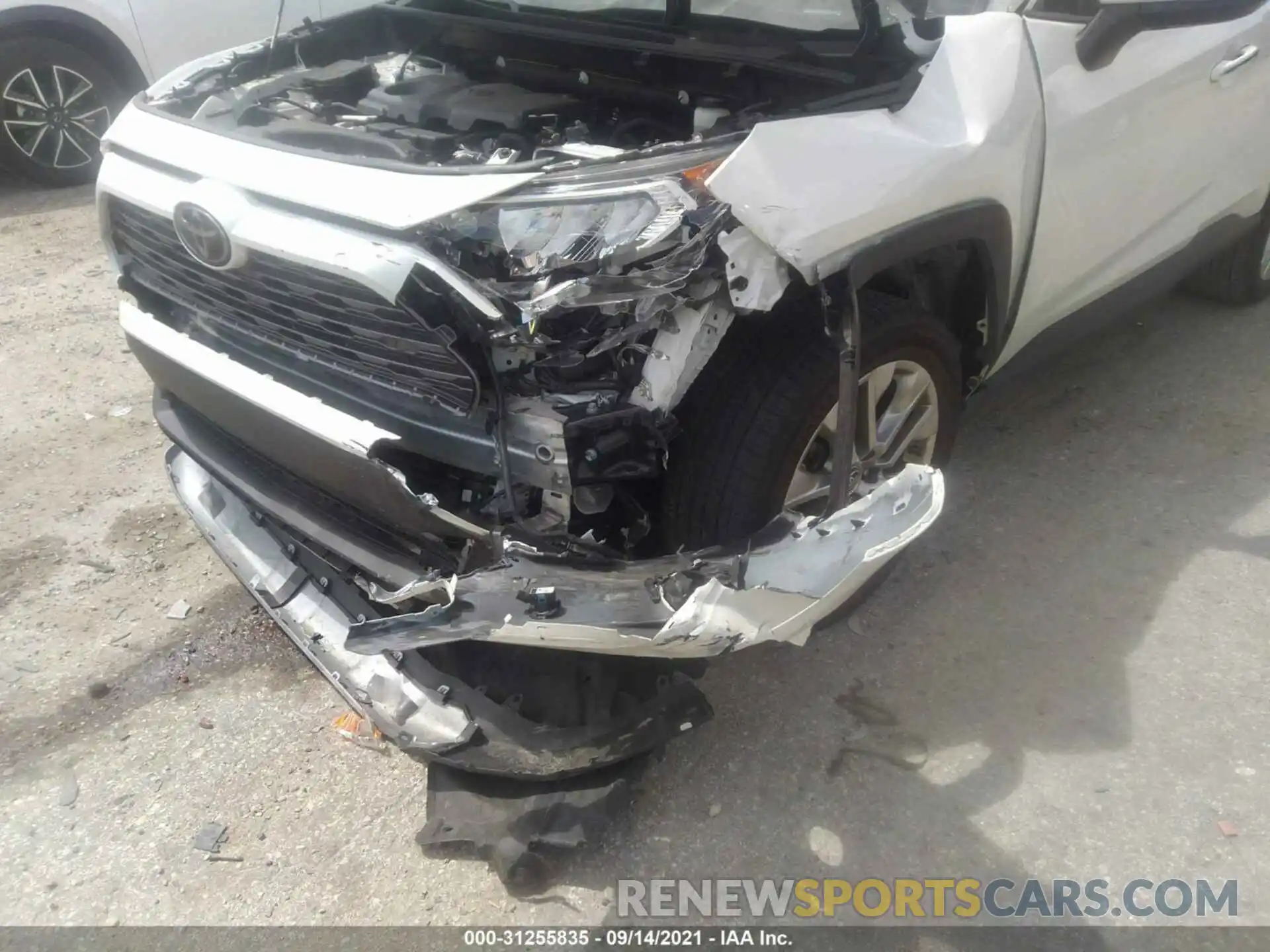 6 Photograph of a damaged car JTMY1RFV5KD511576 TOYOTA RAV4 2019