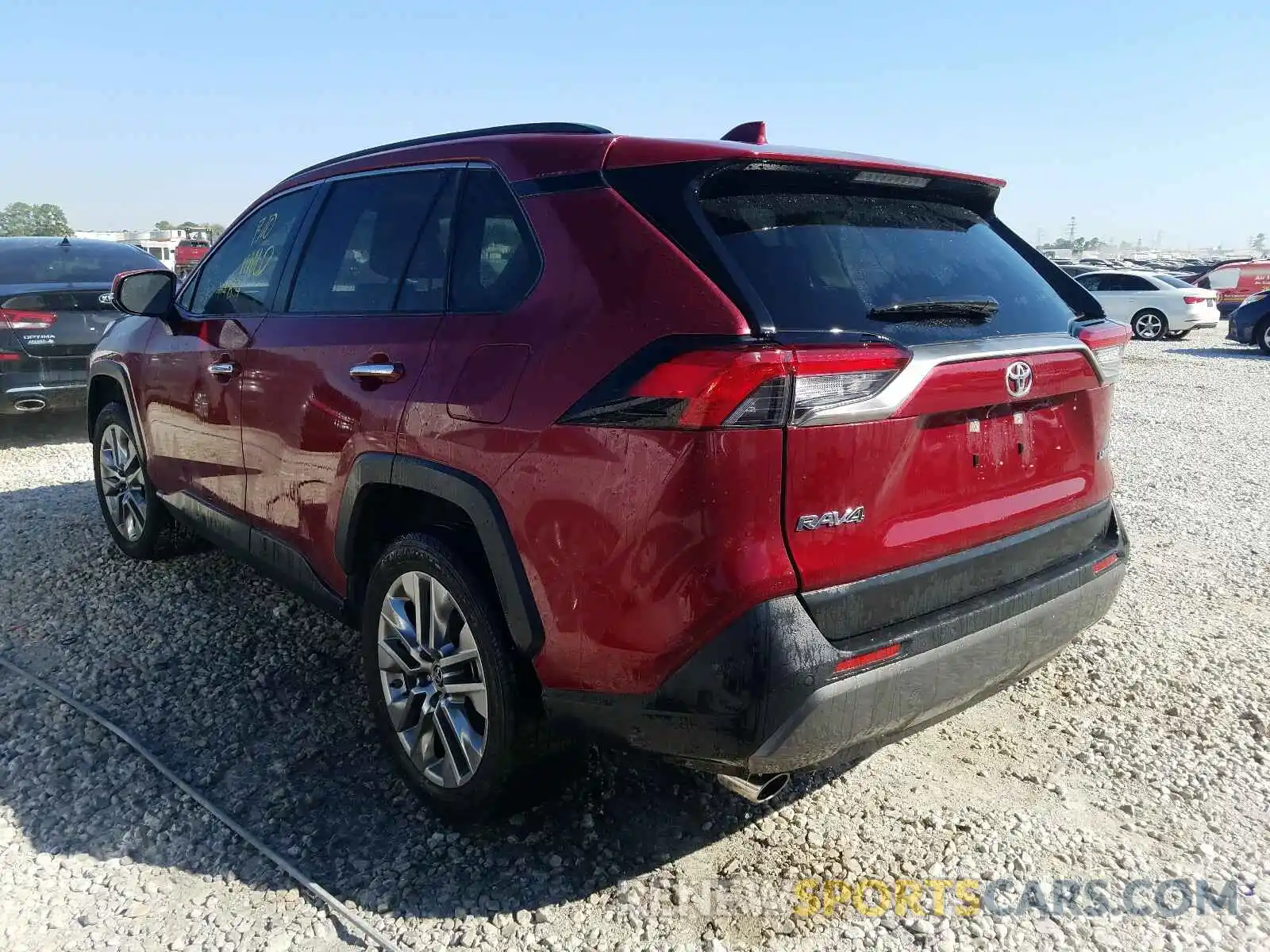 3 Photograph of a damaged car JTMY1RFV5KD513652 TOYOTA RAV4 2019