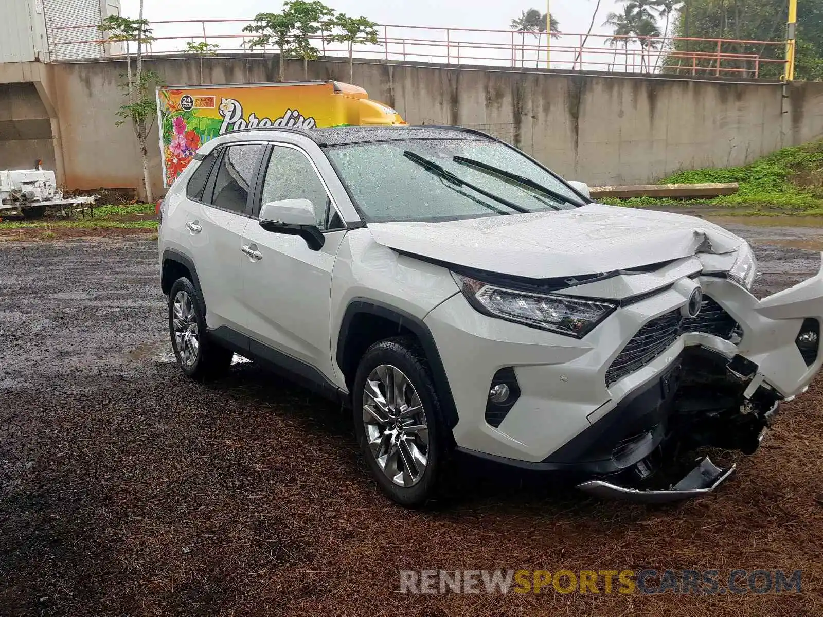 1 Photograph of a damaged car JTMY1RFV5KJ011015 TOYOTA RAV4 2019