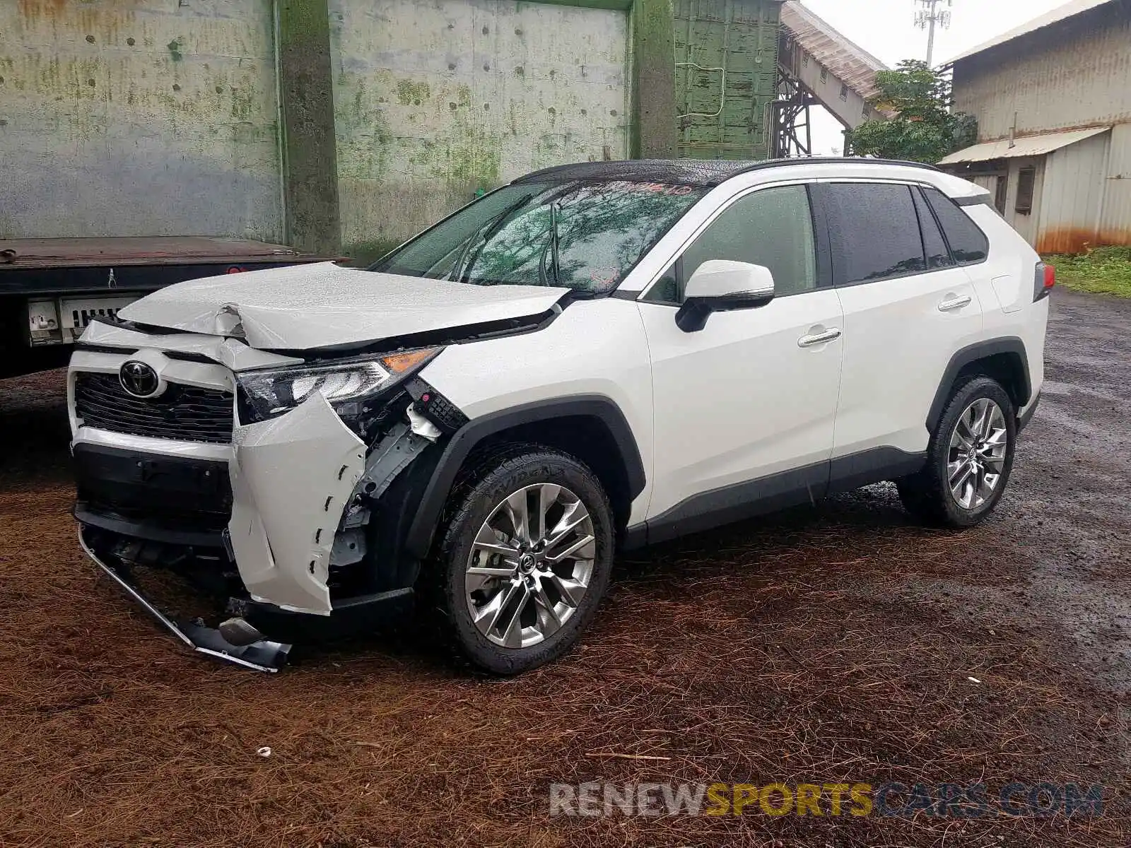 2 Photograph of a damaged car JTMY1RFV5KJ011015 TOYOTA RAV4 2019