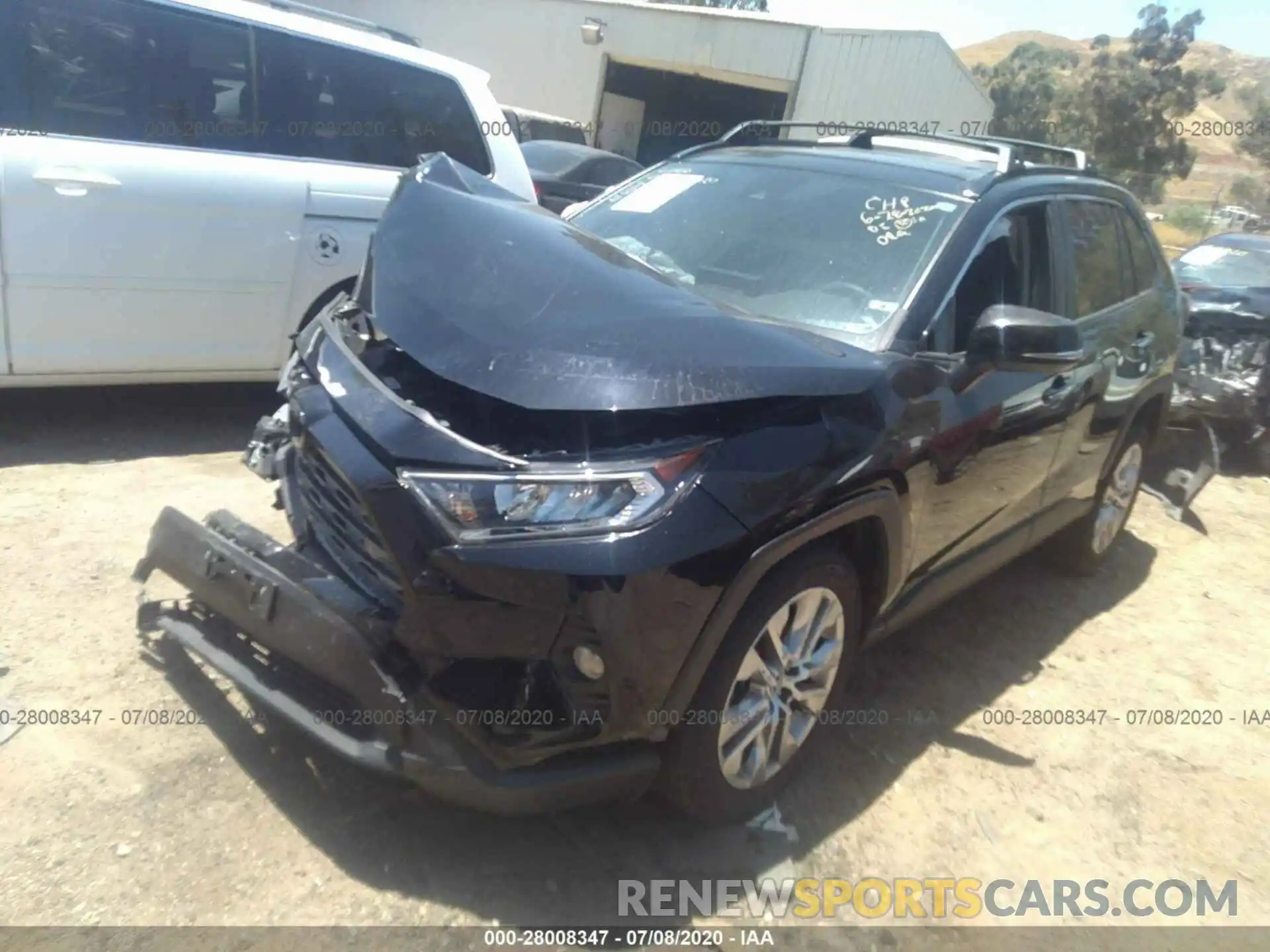 2 Фотография поврежденного автомобиля JTMY1RFV6KD034379 TOYOTA RAV4 2019