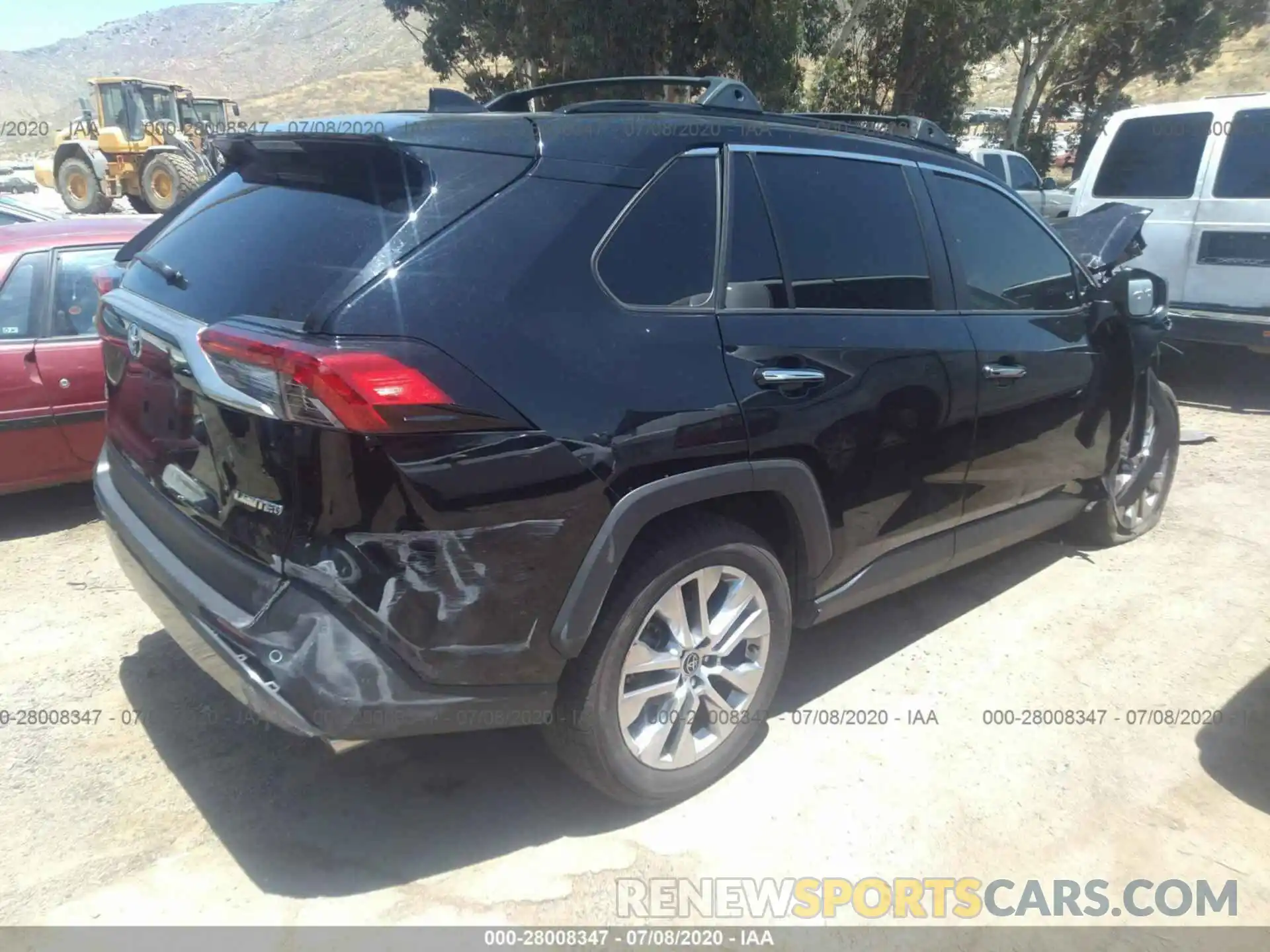 4 Photograph of a damaged car JTMY1RFV6KD034379 TOYOTA RAV4 2019