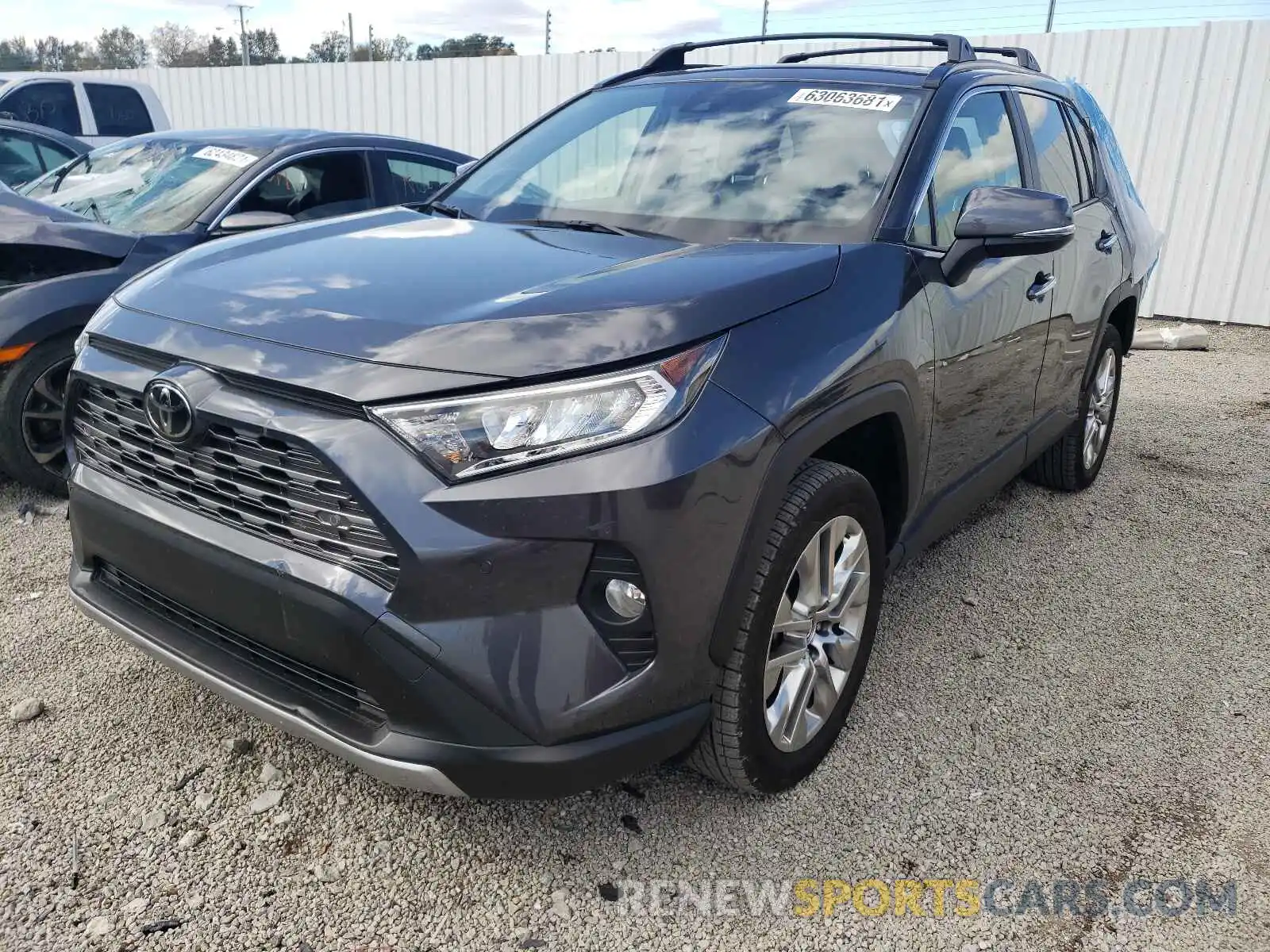 2 Photograph of a damaged car JTMY1RFV6KD505172 TOYOTA RAV4 2019