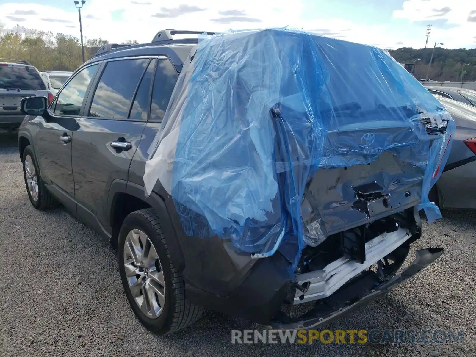 3 Photograph of a damaged car JTMY1RFV6KD505172 TOYOTA RAV4 2019