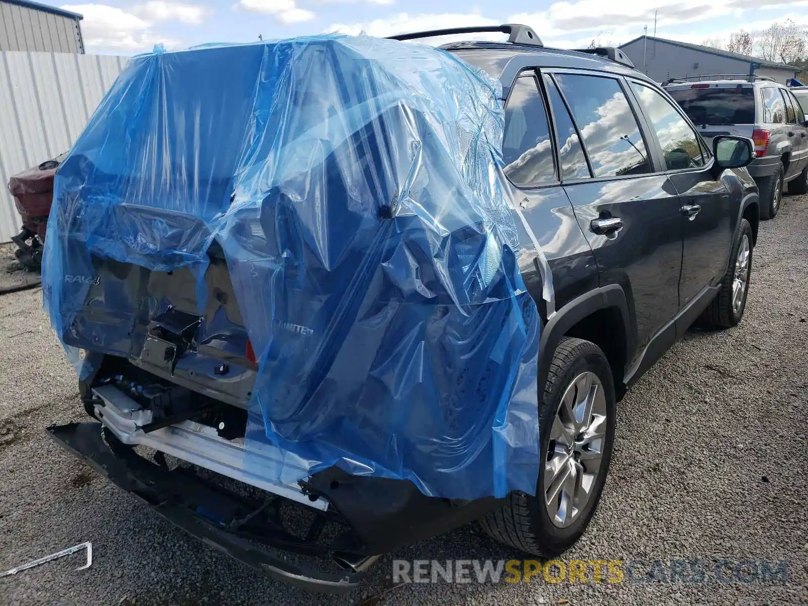 4 Photograph of a damaged car JTMY1RFV6KD505172 TOYOTA RAV4 2019