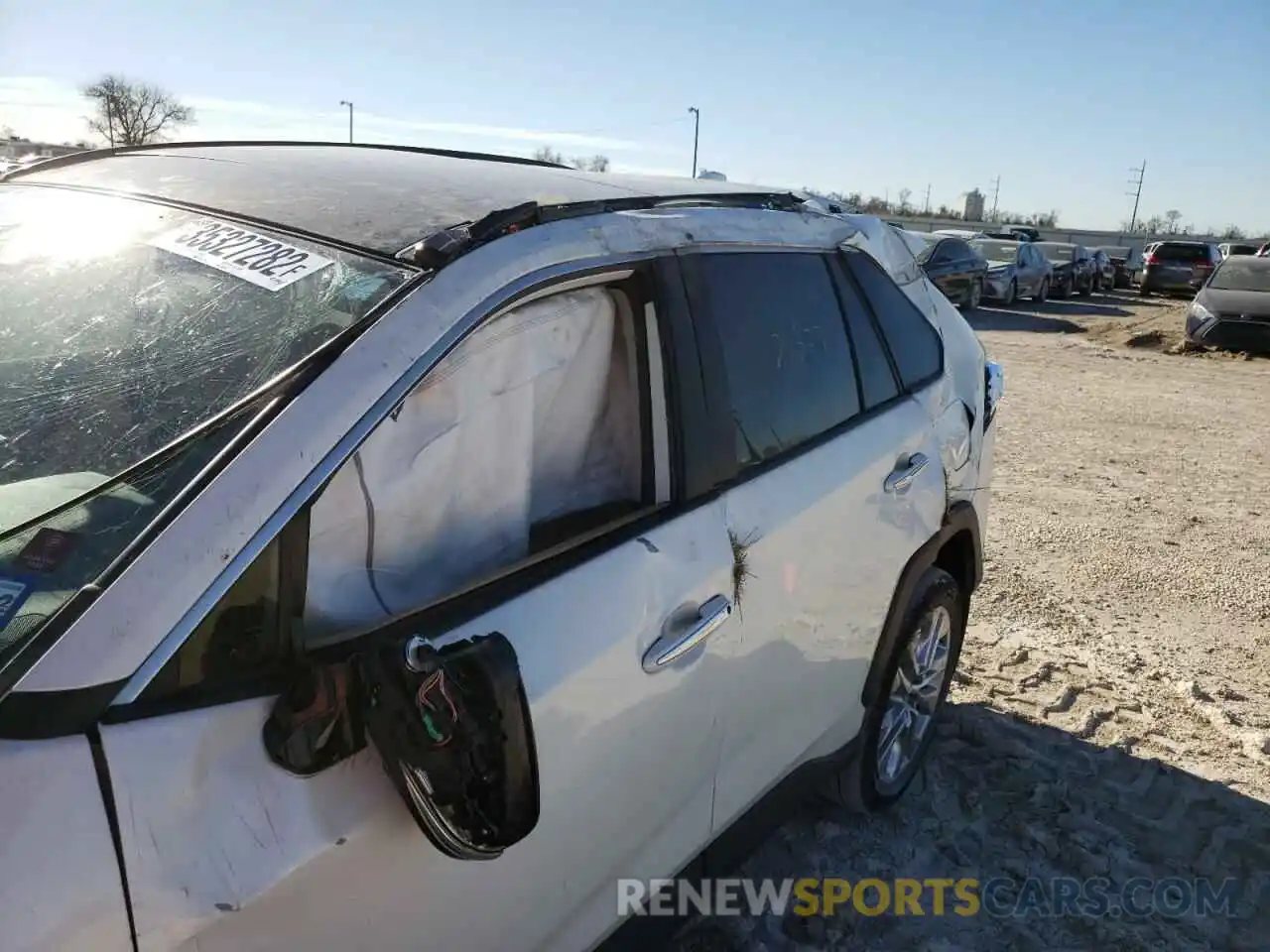 10 Photograph of a damaged car JTMY1RFV6KD515183 TOYOTA RAV4 2019