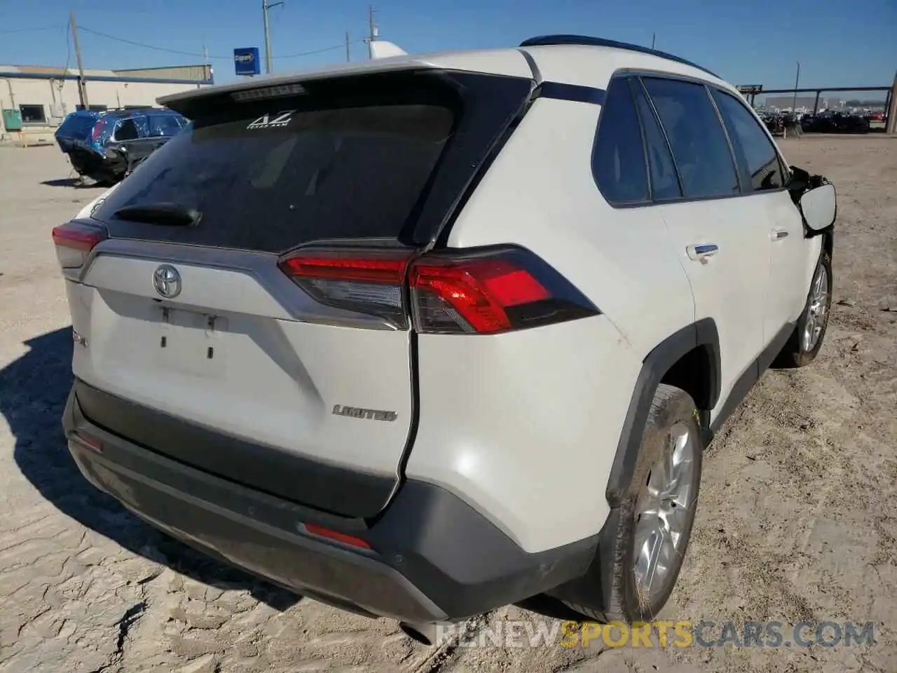 4 Photograph of a damaged car JTMY1RFV6KD515183 TOYOTA RAV4 2019