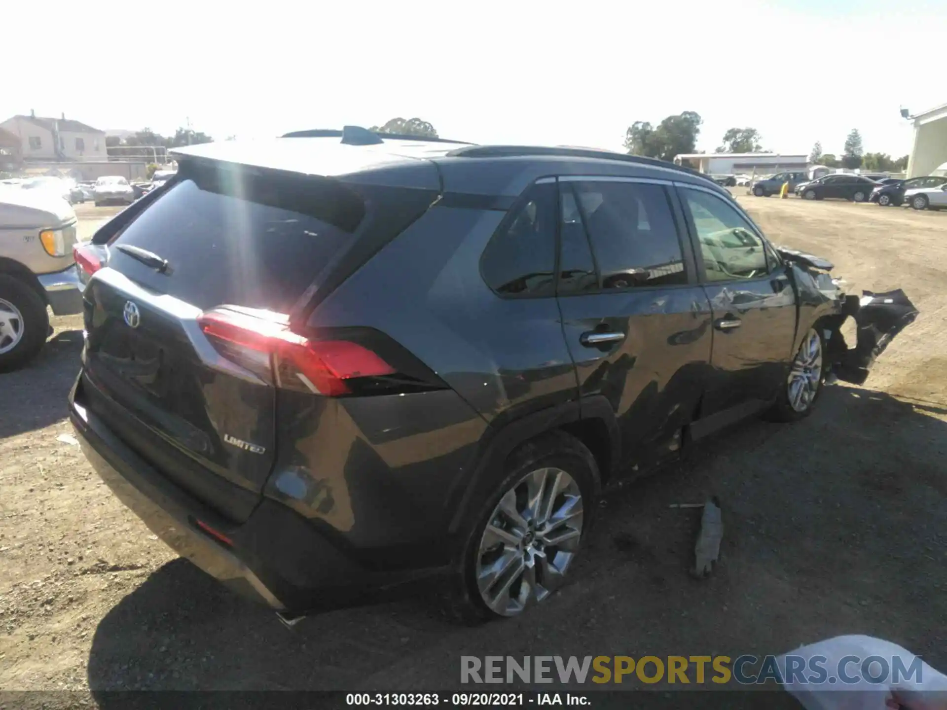 4 Photograph of a damaged car JTMY1RFV6KD516771 TOYOTA RAV4 2019