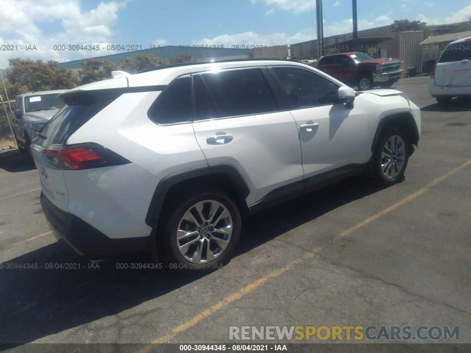 4 Photograph of a damaged car JTMY1RFV6KJ016594 TOYOTA RAV4 2019