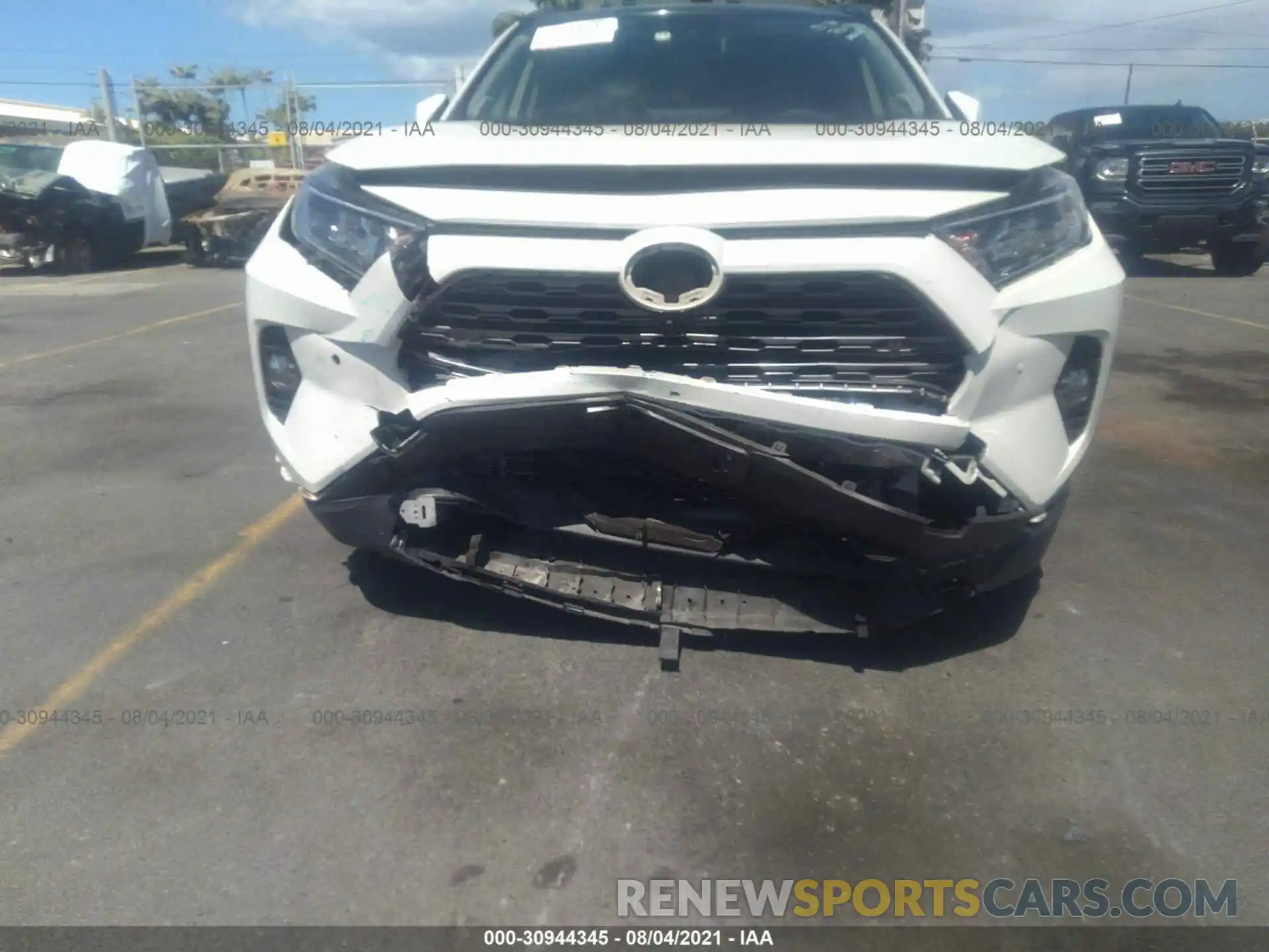 6 Photograph of a damaged car JTMY1RFV6KJ016594 TOYOTA RAV4 2019