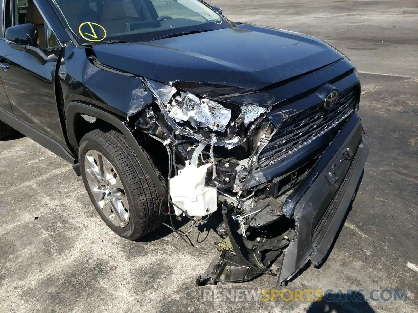 9 Фотография поврежденного автомобиля JTMY1RFV7KD502779 TOYOTA RAV4 2019