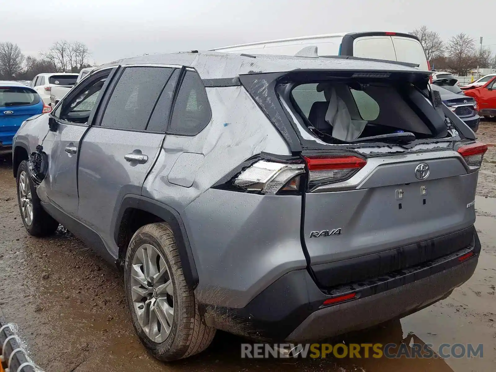 3 Photograph of a damaged car JTMY1RFV7KD509117 TOYOTA RAV4 2019