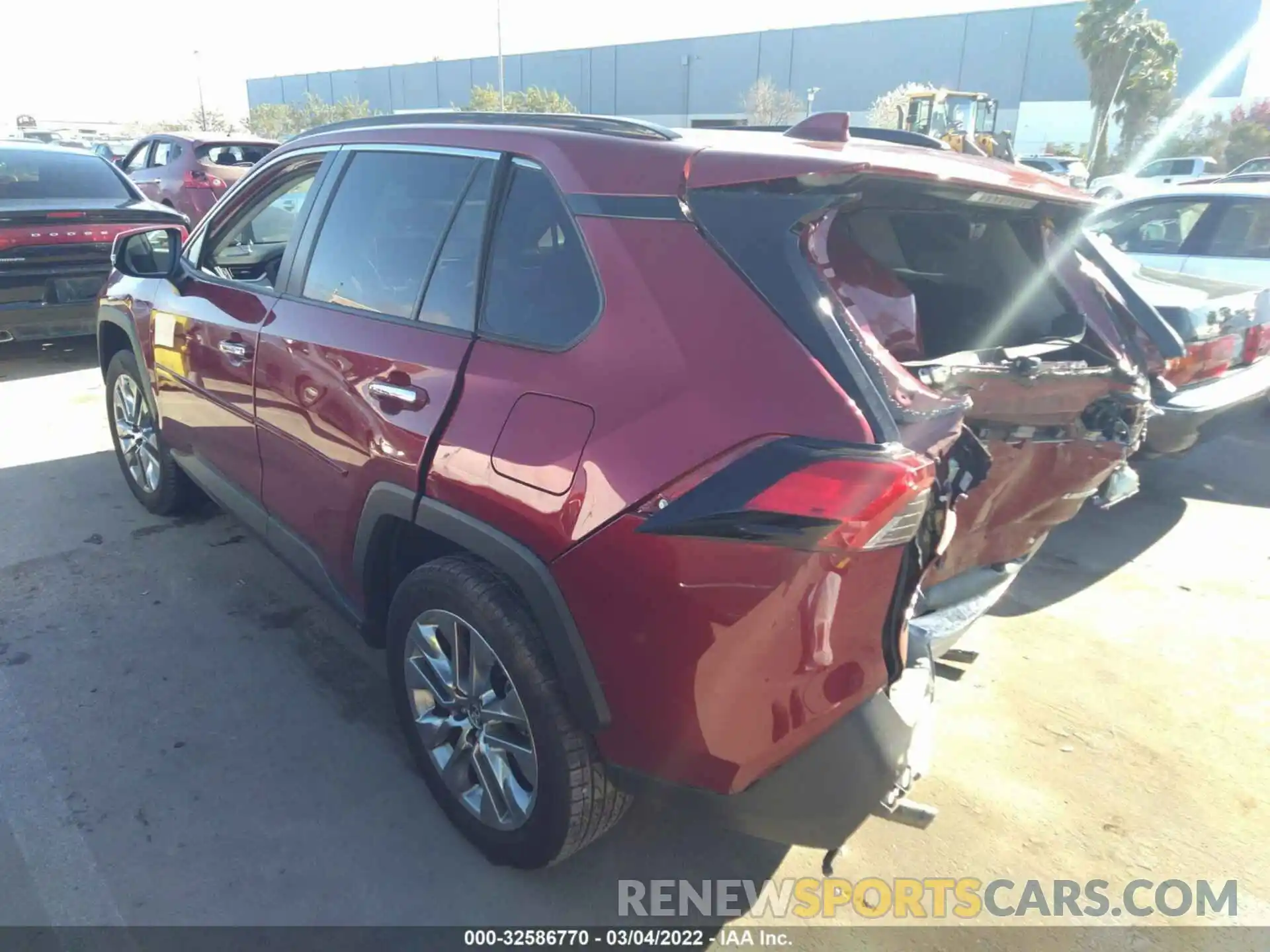 3 Photograph of a damaged car JTMY1RFV7KD512583 TOYOTA RAV4 2019