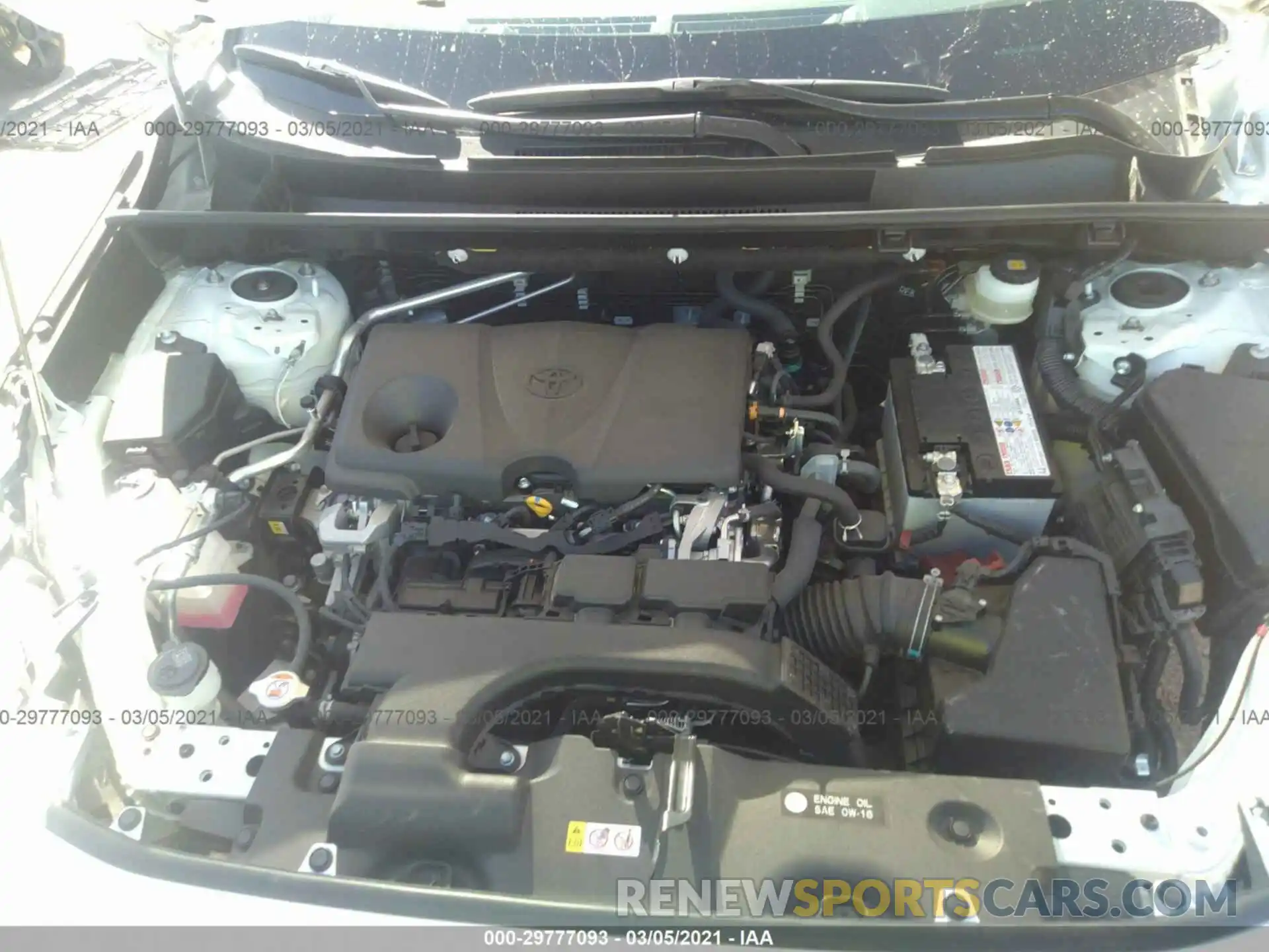 10 Фотография поврежденного автомобиля JTMY1RFV7KD514348 TOYOTA RAV4 2019