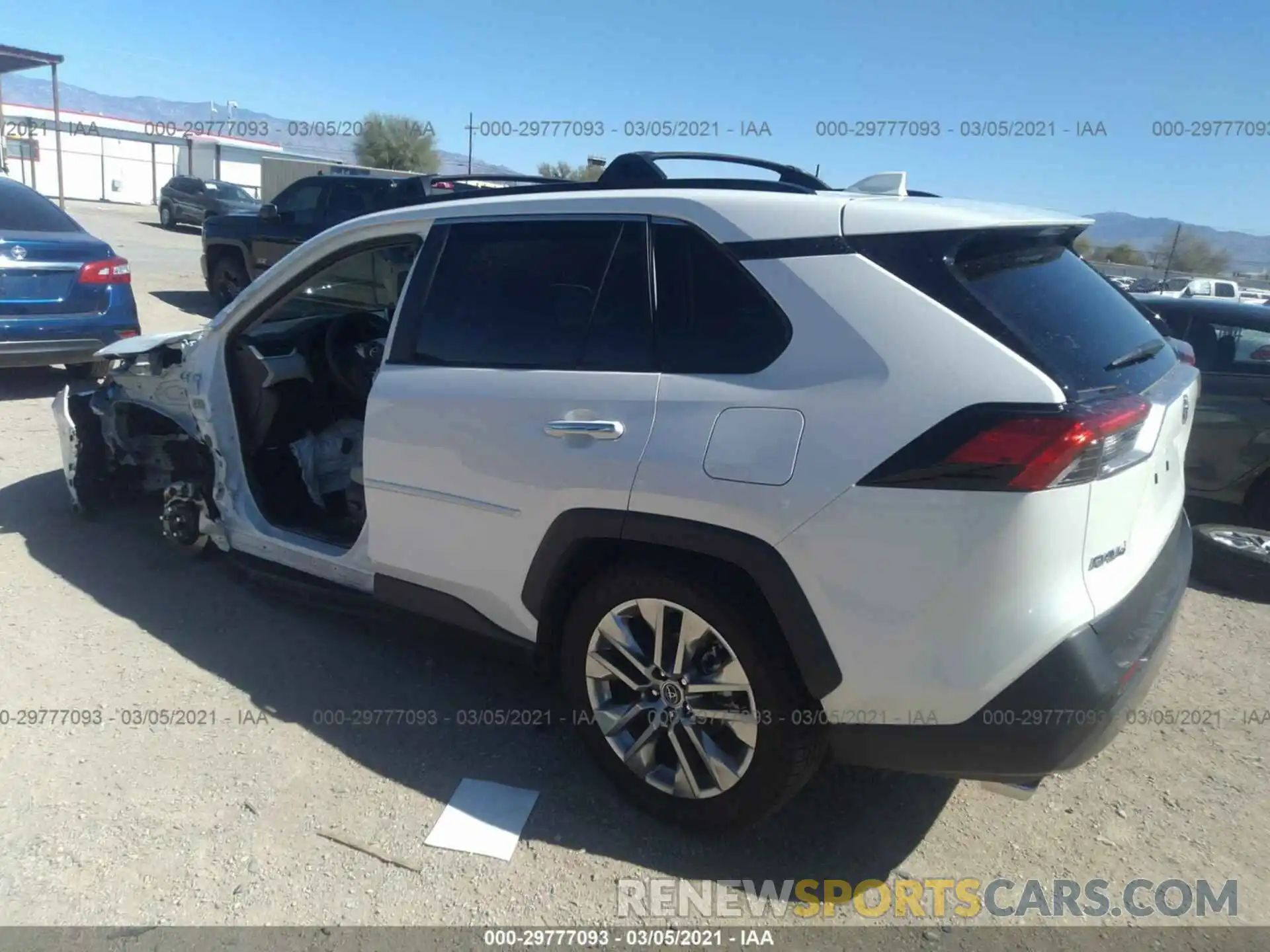 3 Photograph of a damaged car JTMY1RFV7KD514348 TOYOTA RAV4 2019