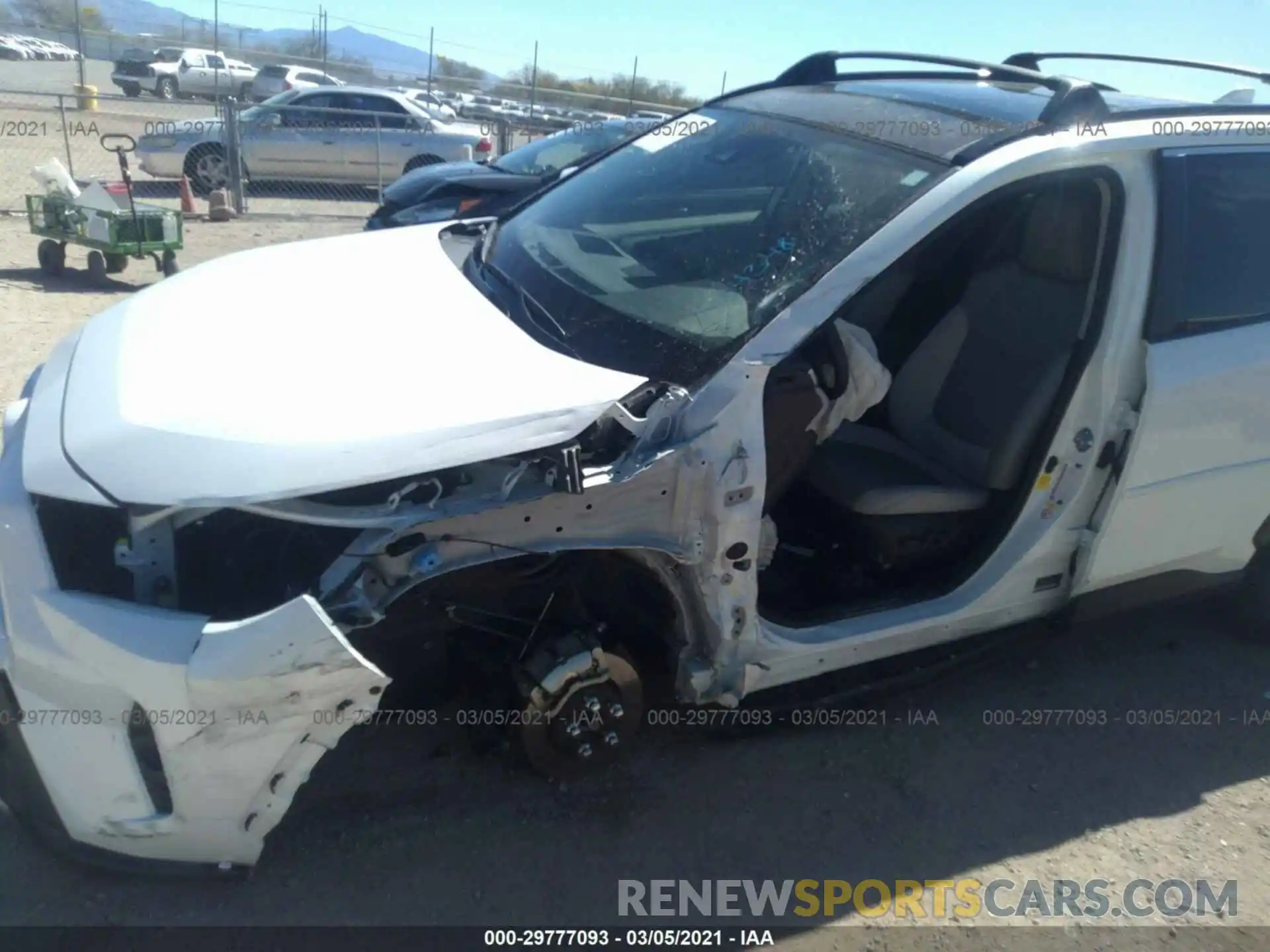 6 Photograph of a damaged car JTMY1RFV7KD514348 TOYOTA RAV4 2019