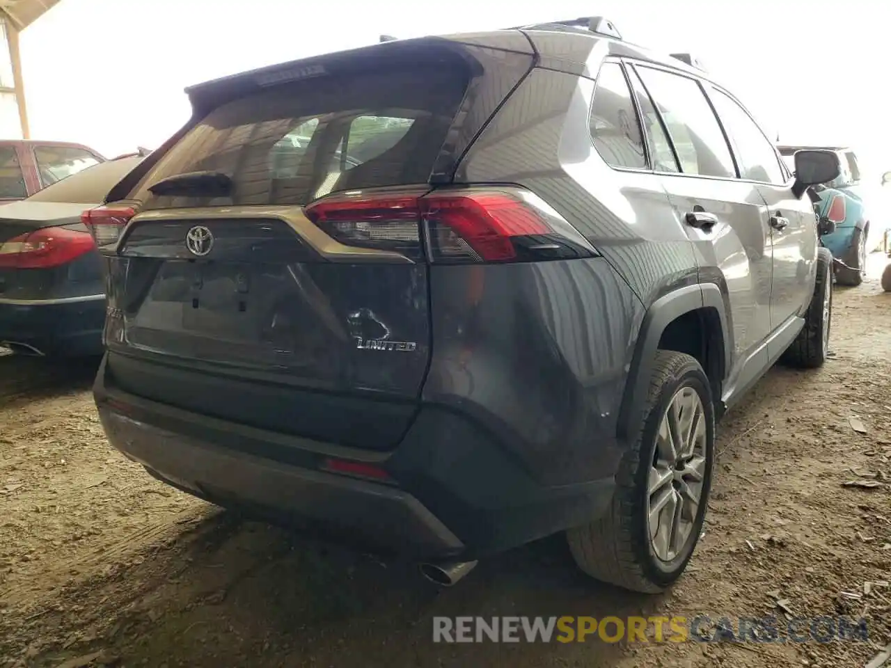 4 Photograph of a damaged car JTMY1RFV8KD007720 TOYOTA RAV4 2019