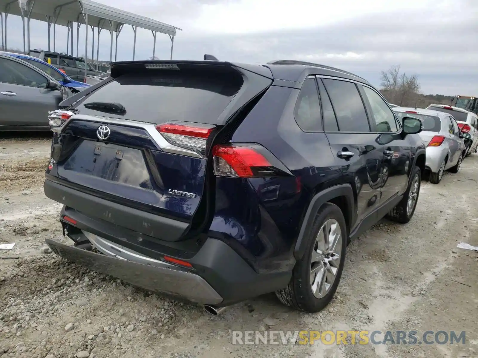 4 Photograph of a damaged car JTMY1RFV8KD008401 TOYOTA RAV4 2019