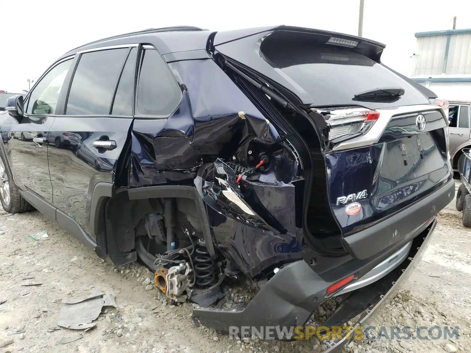 9 Photograph of a damaged car JTMY1RFV8KD008401 TOYOTA RAV4 2019