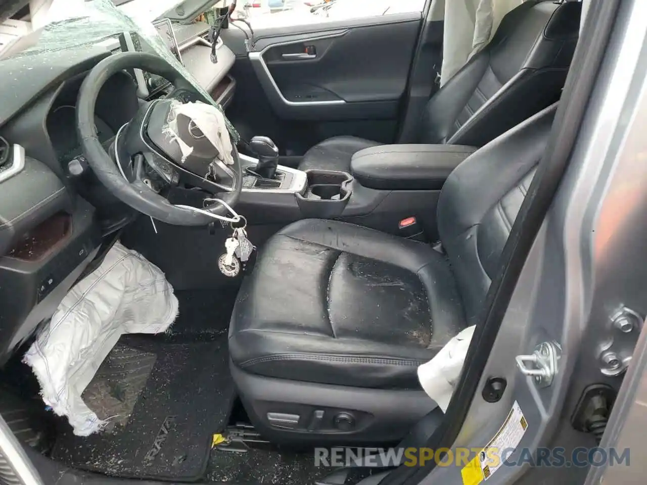 7 Photograph of a damaged car JTMY1RFV8KD035923 TOYOTA RAV4 2019