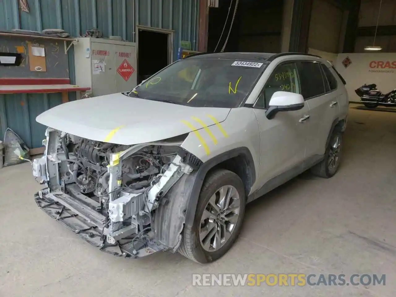 2 Фотография поврежденного автомобиля JTMY1RFV8KD506484 TOYOTA RAV4 2019