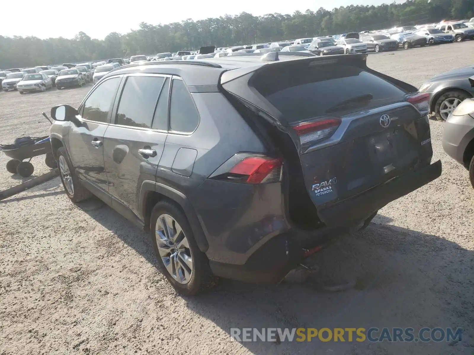 3 Photograph of a damaged car JTMY1RFV8KD510227 TOYOTA RAV4 2019