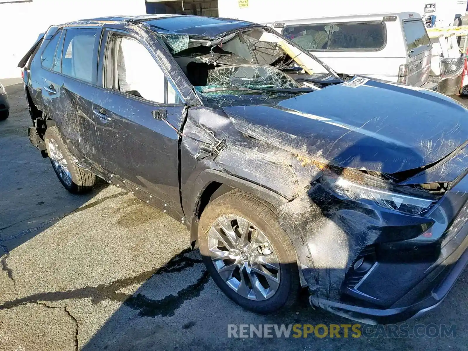 9 Photograph of a damaged car JTMY1RFV8KD511913 TOYOTA RAV4 2019