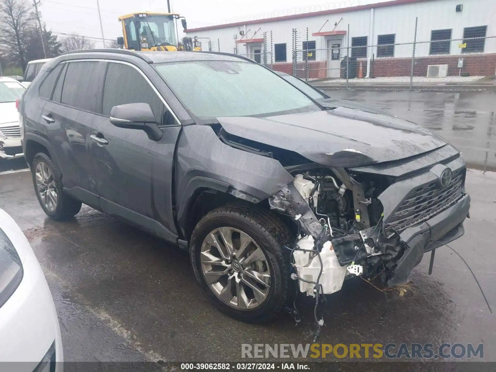 1 Photograph of a damaged car JTMY1RFV8KD512253 TOYOTA RAV4 2019