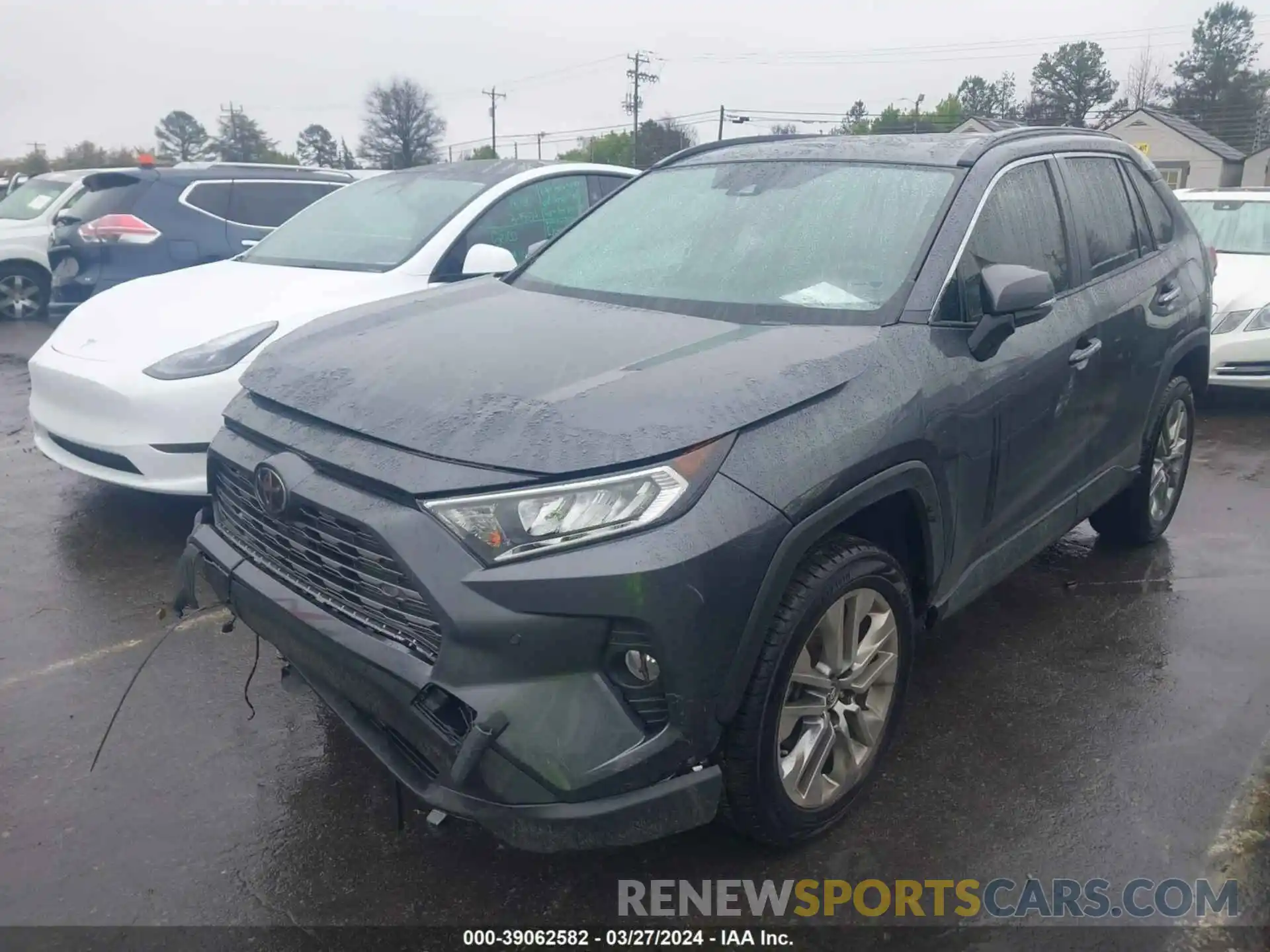 2 Photograph of a damaged car JTMY1RFV8KD512253 TOYOTA RAV4 2019