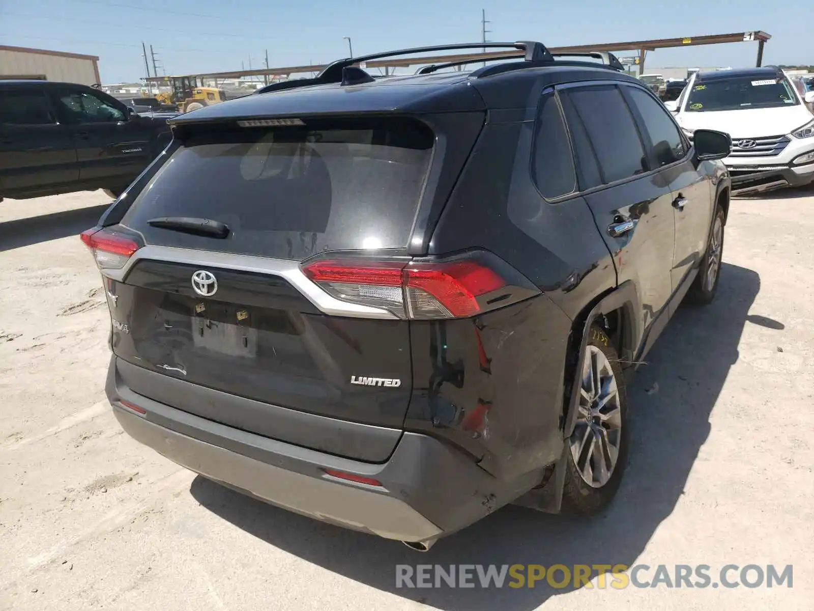 4 Photograph of a damaged car JTMY1RFV8KJ002101 TOYOTA RAV4 2019