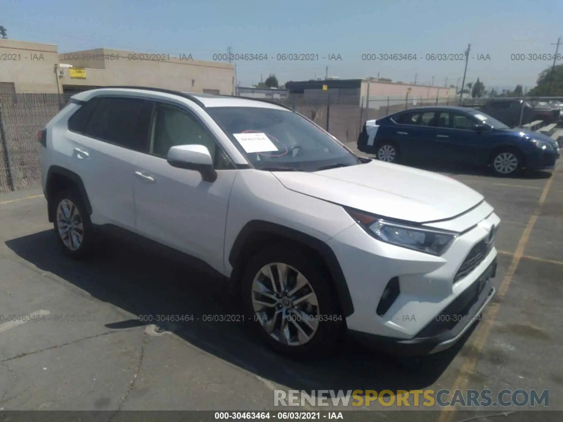 1 Photograph of a damaged car JTMY1RFV9KD502590 TOYOTA RAV4 2019