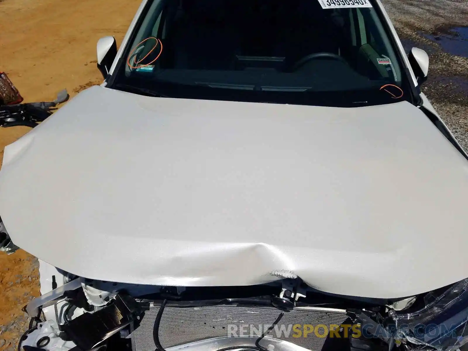 7 Фотография поврежденного автомобиля JTMY1RFV9KD503335 TOYOTA RAV4 2019