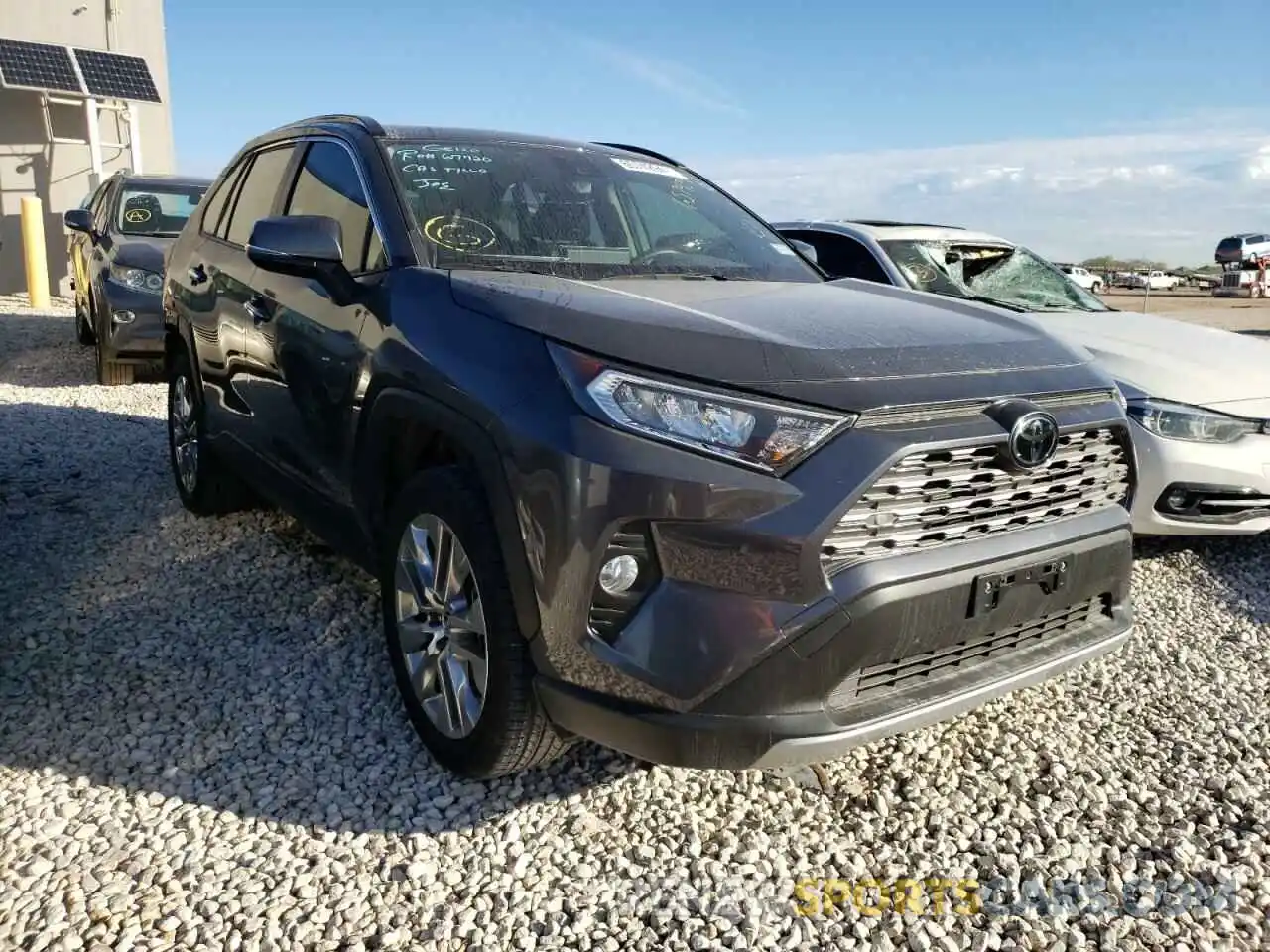 1 Photograph of a damaged car JTMY1RFV9KD505943 TOYOTA RAV4 2019