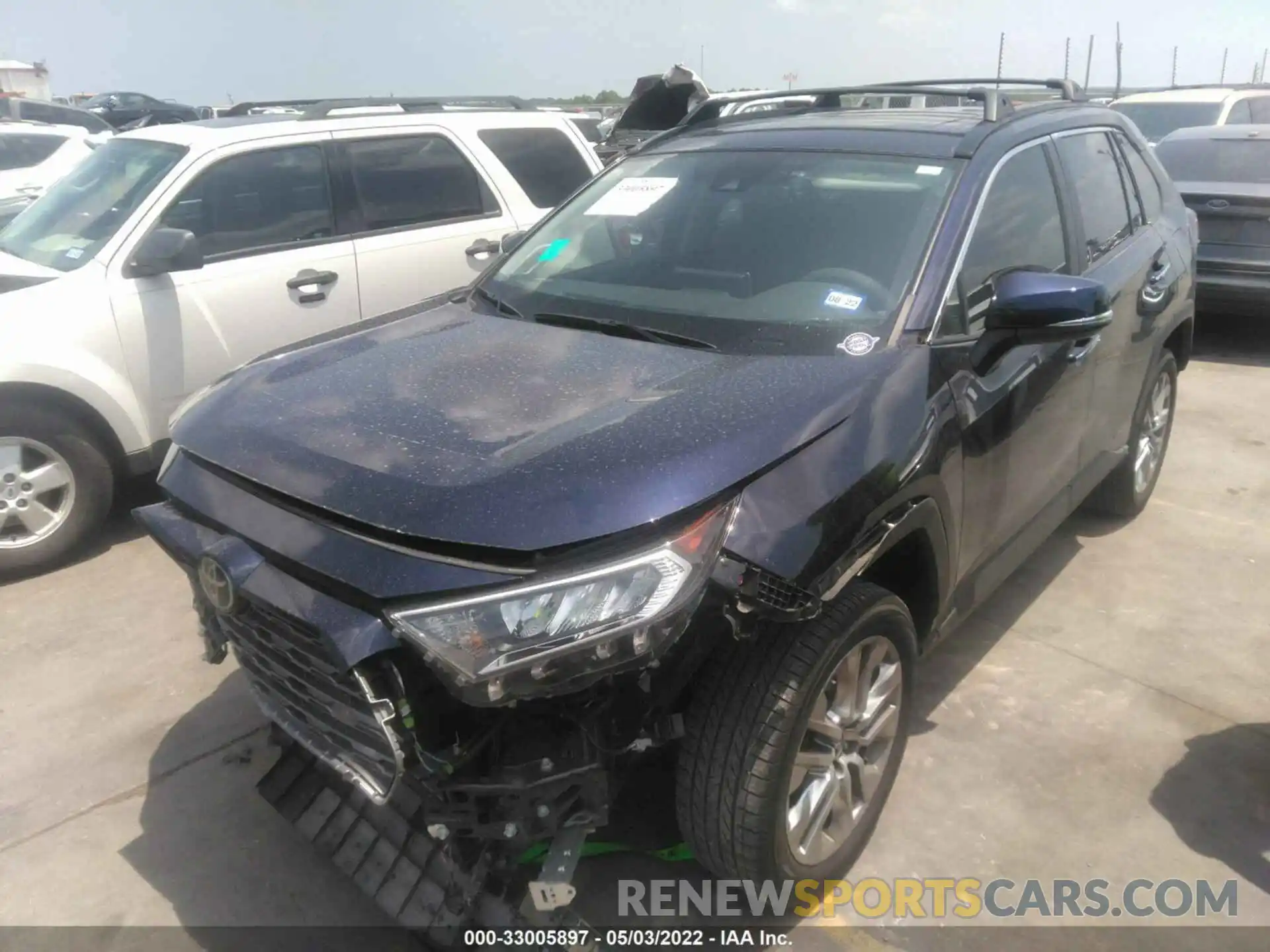 2 Photograph of a damaged car JTMY1RFV9KD508387 TOYOTA RAV4 2019