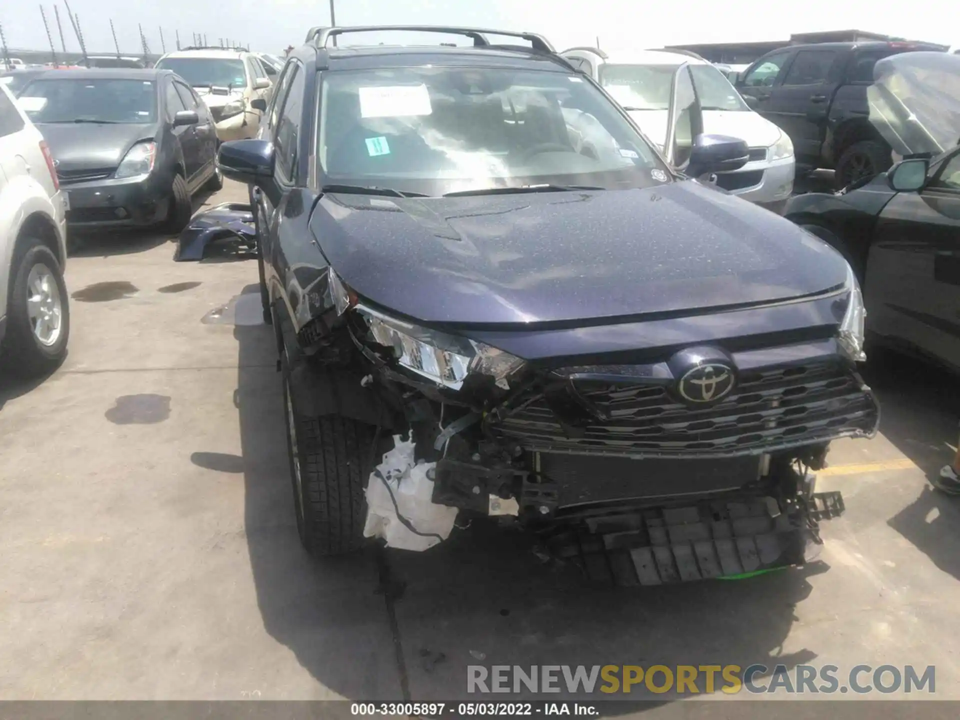 6 Photograph of a damaged car JTMY1RFV9KD508387 TOYOTA RAV4 2019