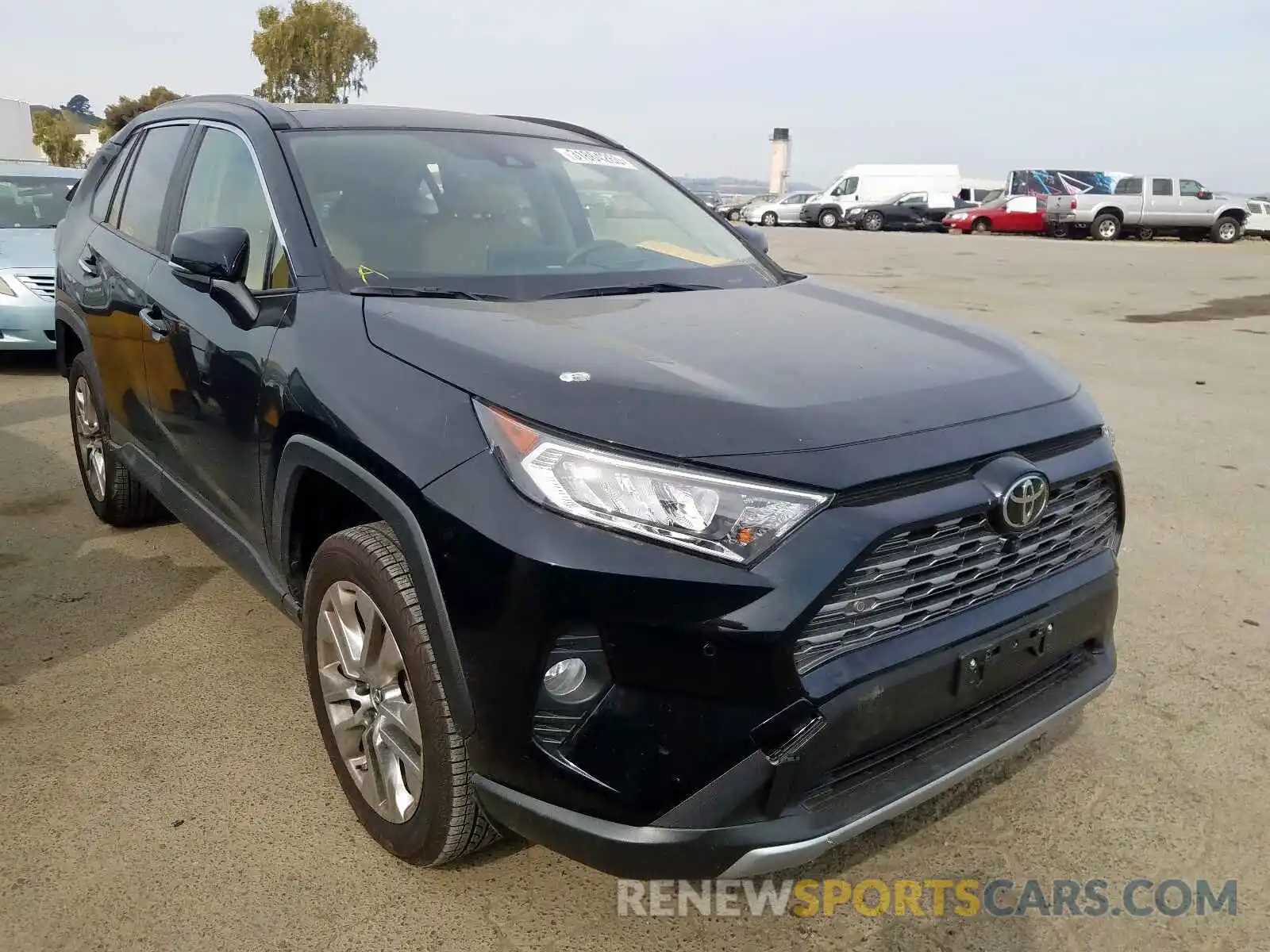 1 Photograph of a damaged car JTMY1RFV9KD508888 TOYOTA RAV4 2019