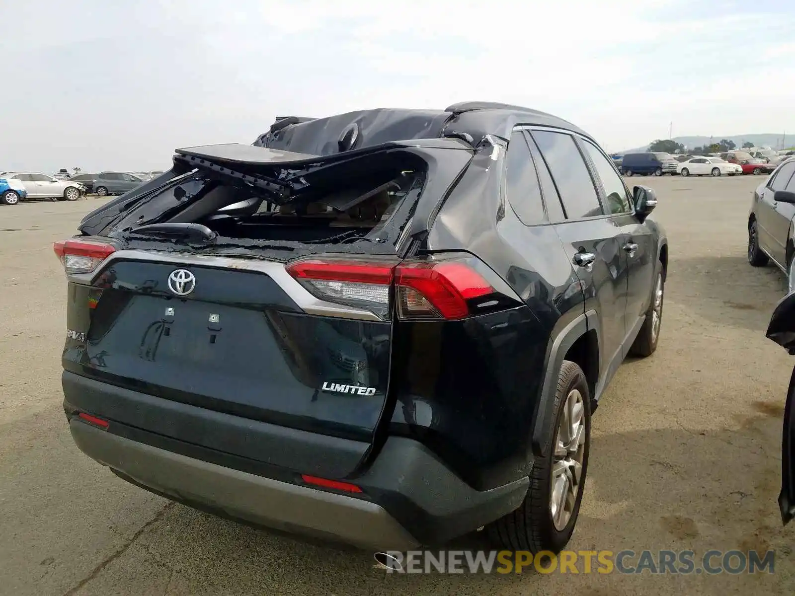 4 Photograph of a damaged car JTMY1RFV9KD508888 TOYOTA RAV4 2019