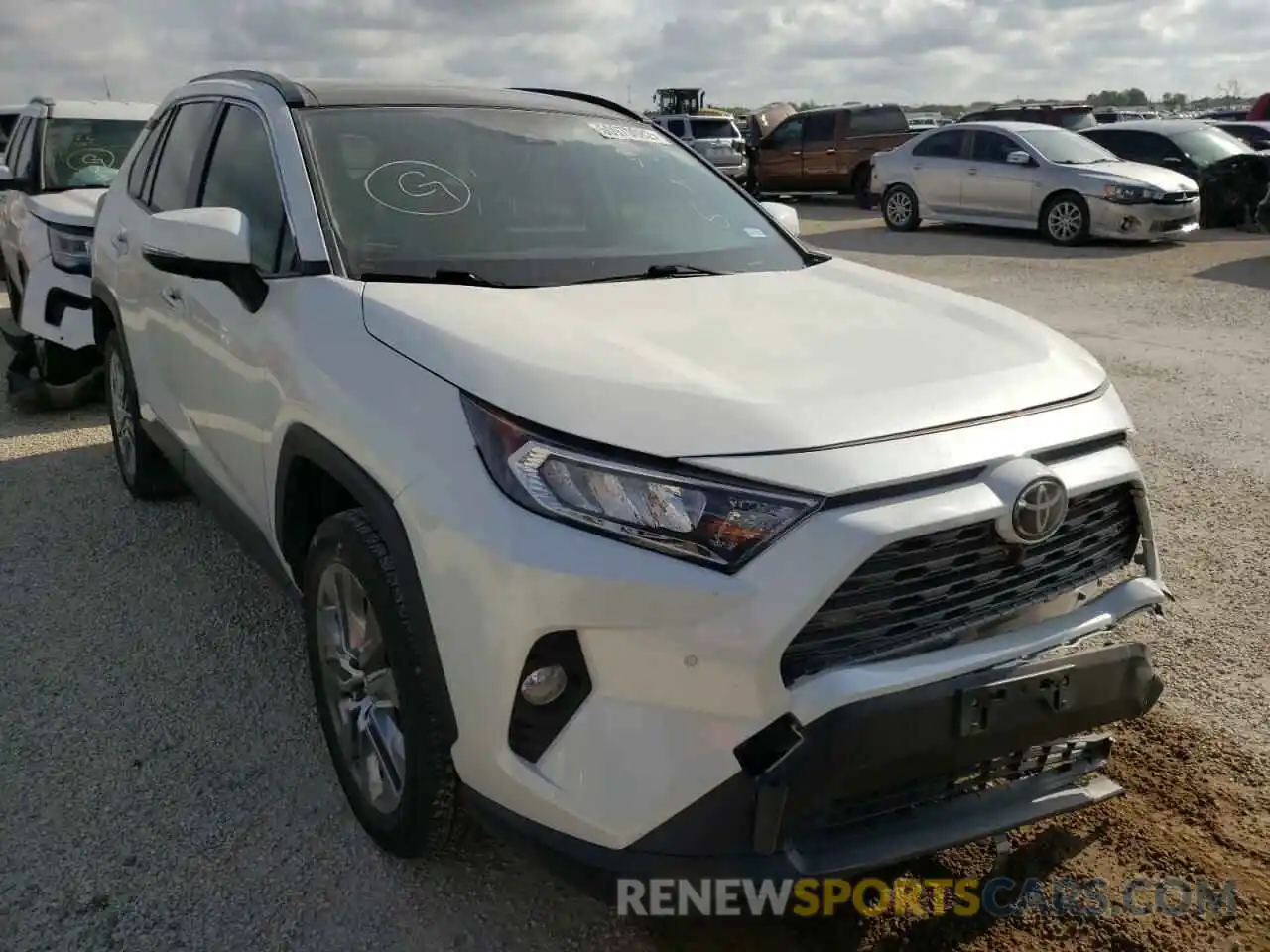 1 Photograph of a damaged car JTMY1RFV9KD510771 TOYOTA RAV4 2019